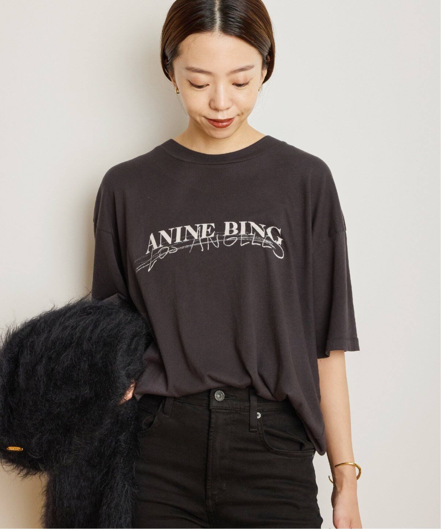 ANINE BING/アニービン】WALKER TEE DOODLE Tシャツ（Tシャツ 