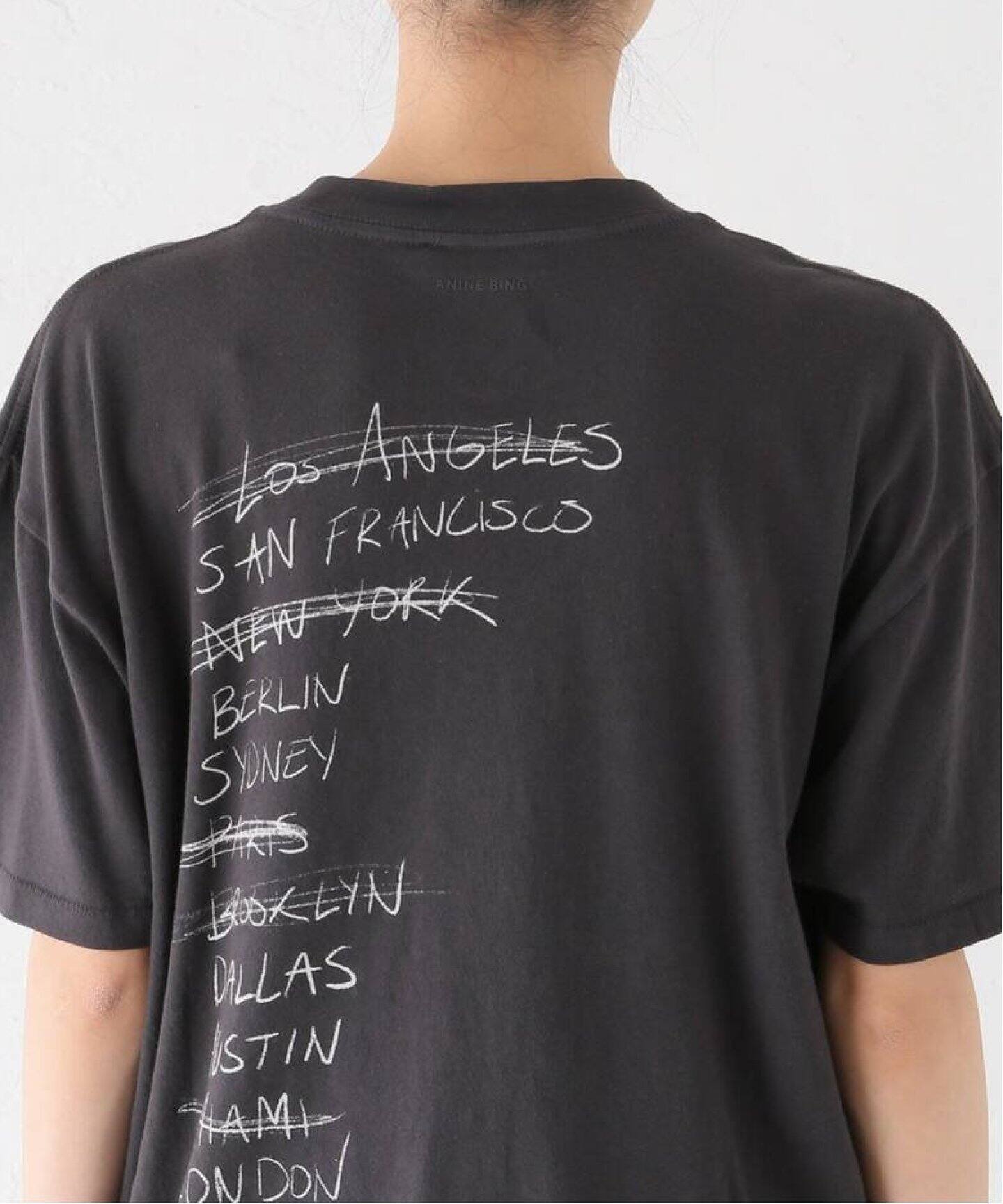 ANINE BING/アニービン】WALKER TEE DOODLE Tシャツ（Tシャツ 