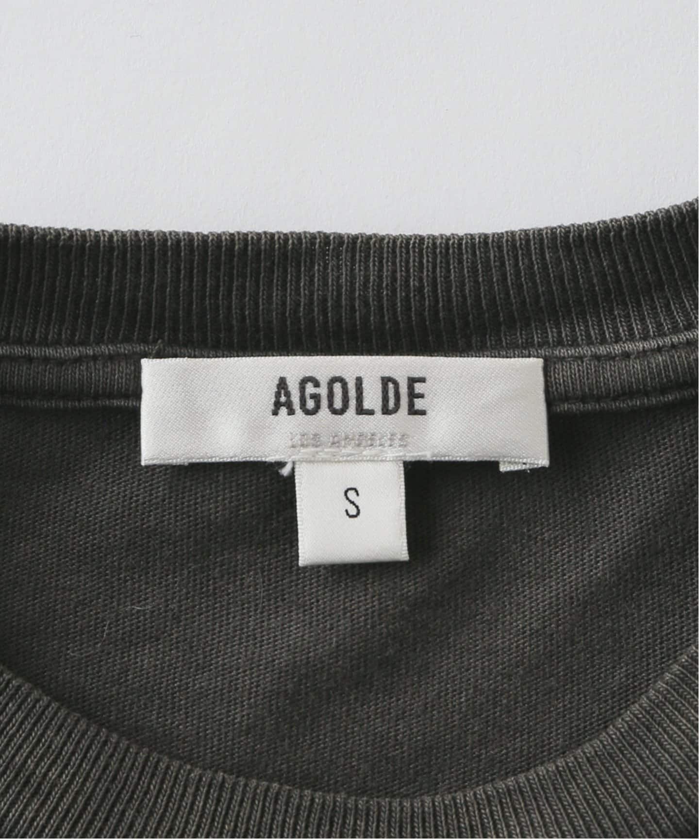 A GOLD E/エーゴールドイー】MASON CROPPED Tシャツ（Tシャツ