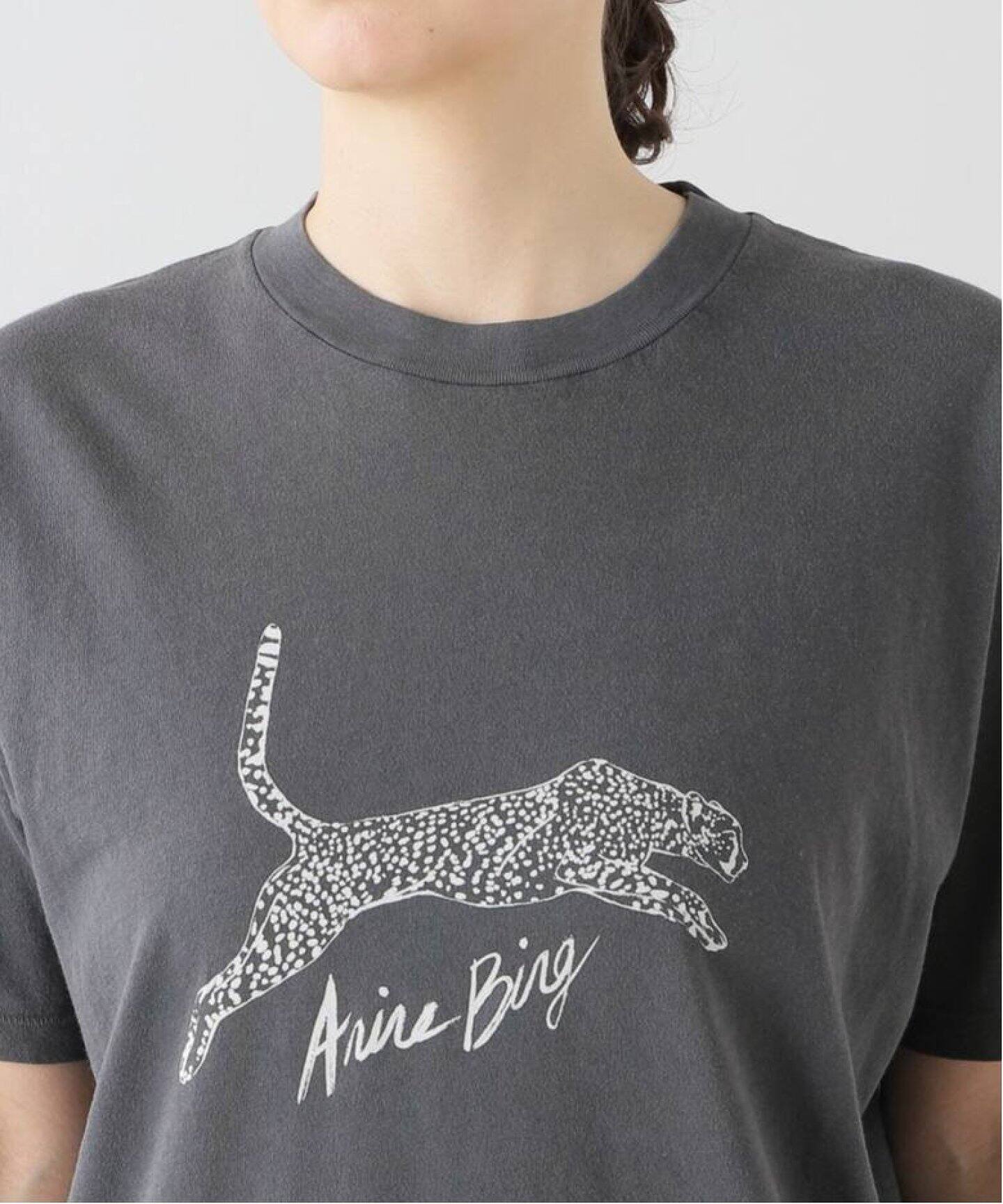 ANINE BING/アニービン】WALKER TEE SPOTTED LEOPARD Tシャツ（Tシャツ 