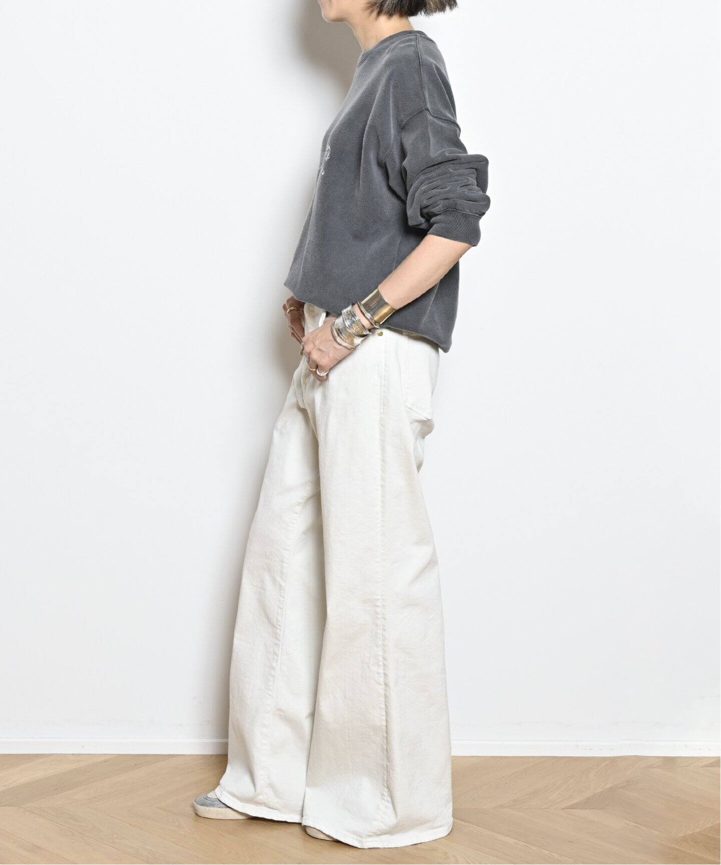 ANINE BING/アニービン】SPENCER SWEATSHIRT SPOTTED スウェット 