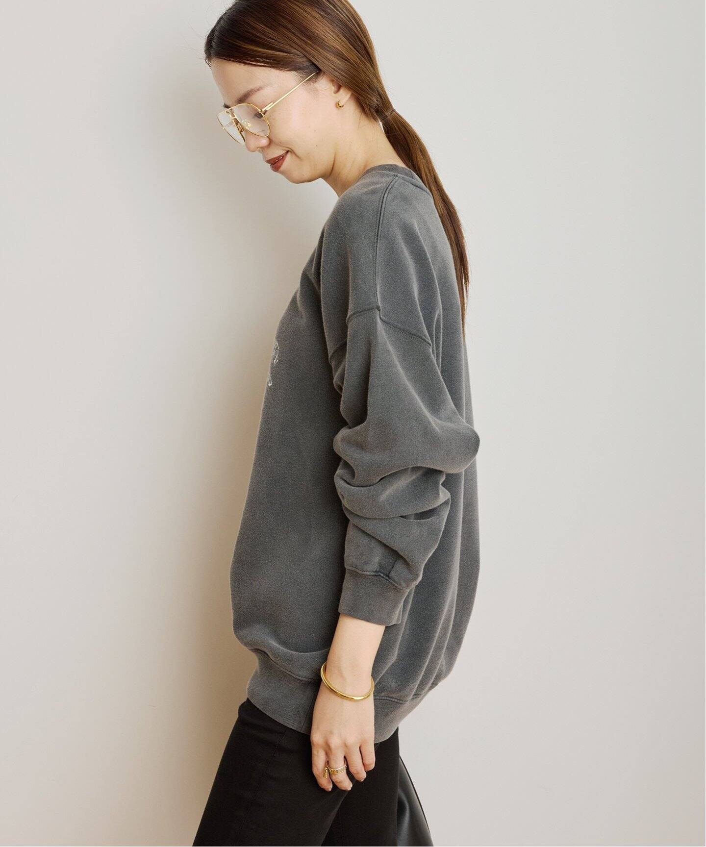 ANINE BING/アニービン】SPENCER SWEATSHIRT SPOTTED スウェット  