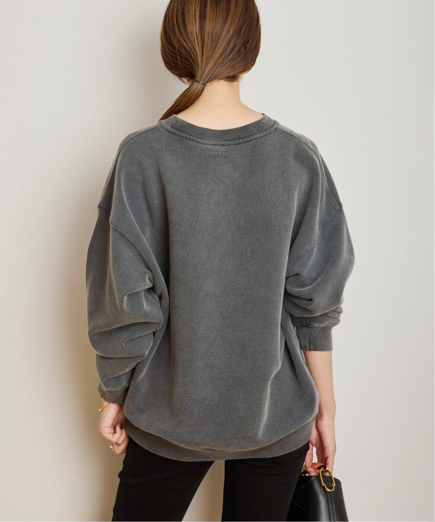 ANINE BING/アニービン】SPENCER SWEATSHIRT SPOTTED スウェット  