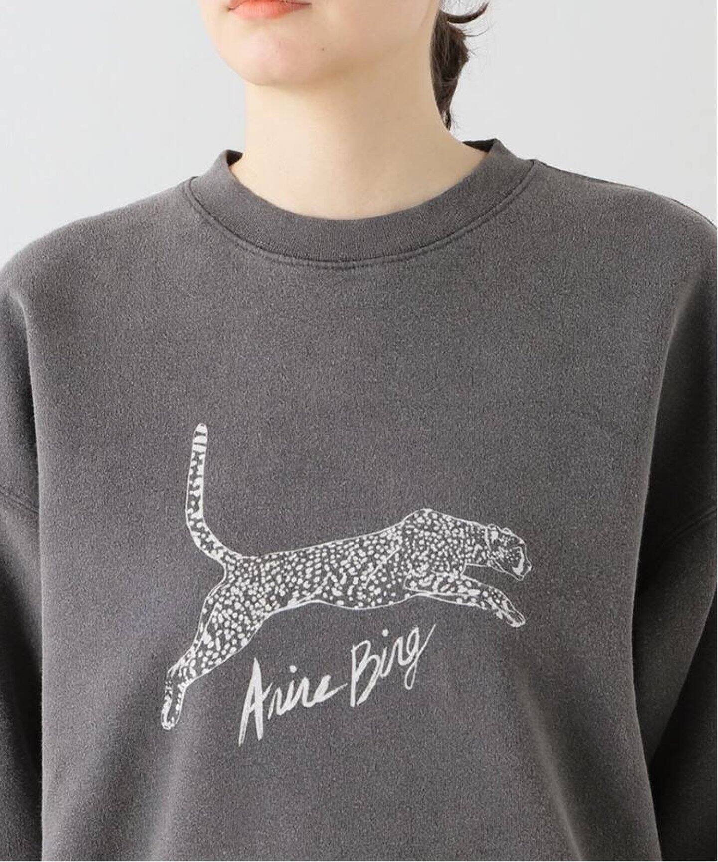 ANINE BING/アニービン】SPENCER SWEATSHIRT SPOTTED スウェット  