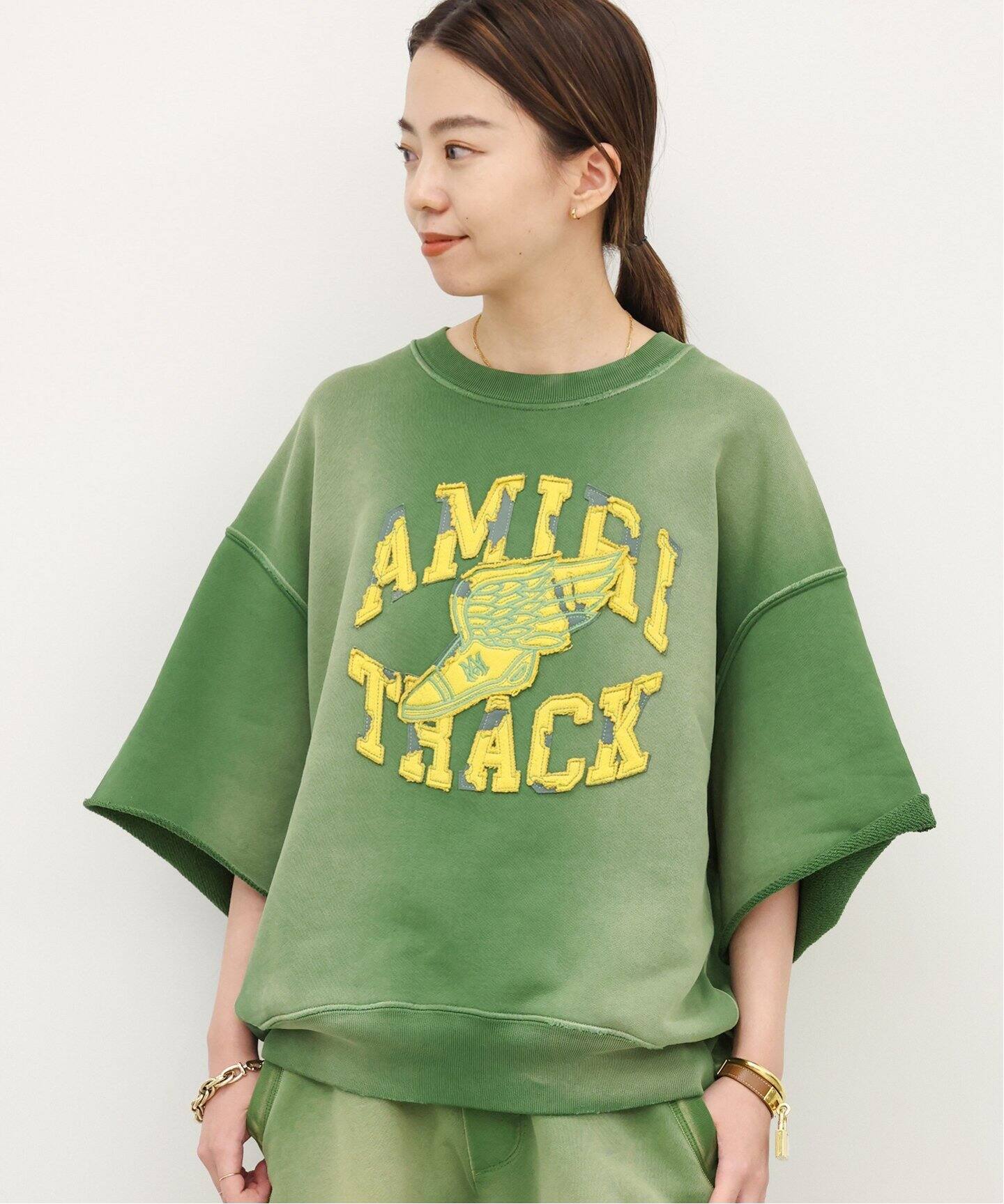 AMIRI/アミリ】TRACK CUT OFF CREWNECK（スウェット）｜MUSE de  