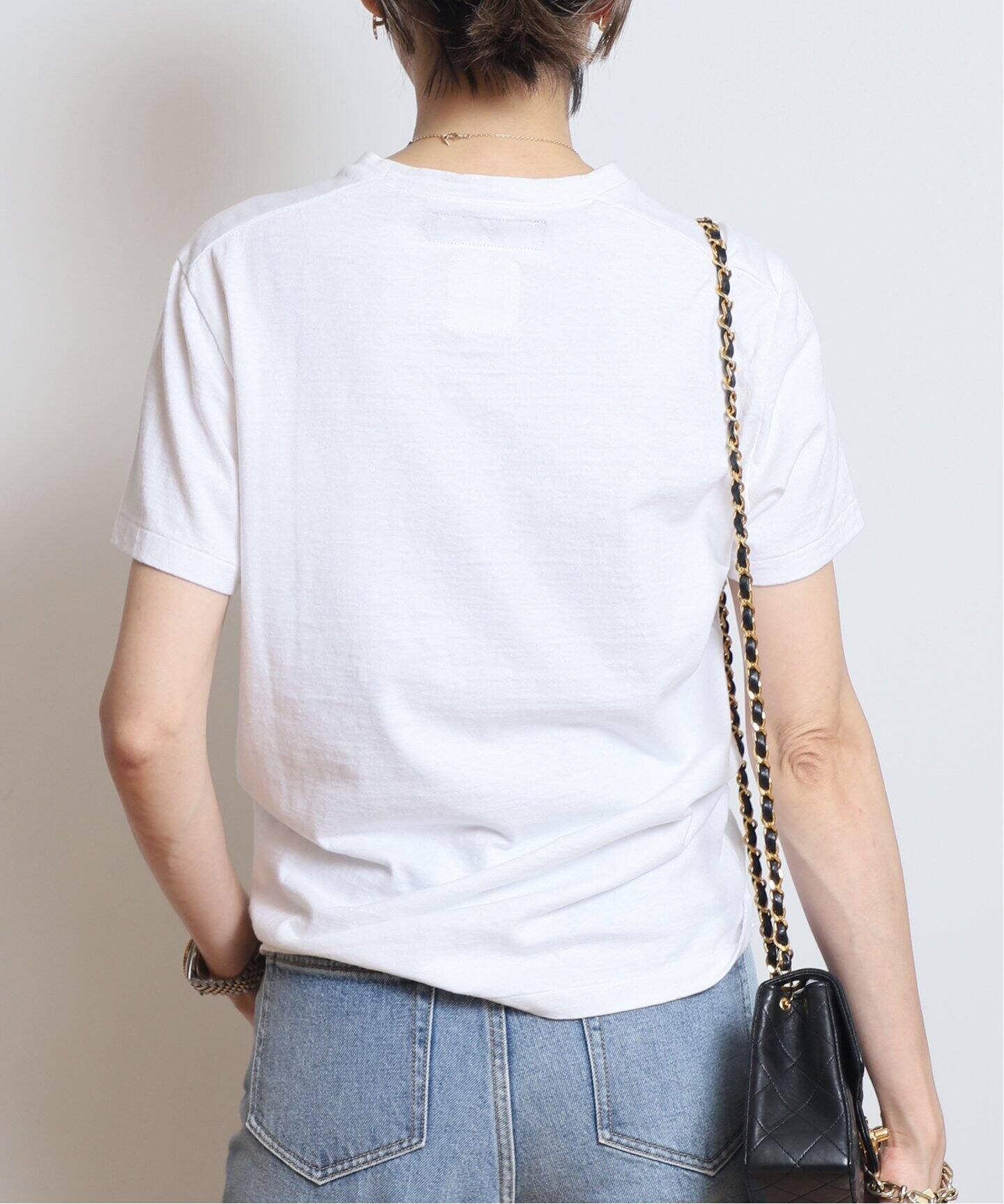 MADISONBLUE/マディソンブルー】 HELLO Tシャツ（Tシャツ／カットソー  