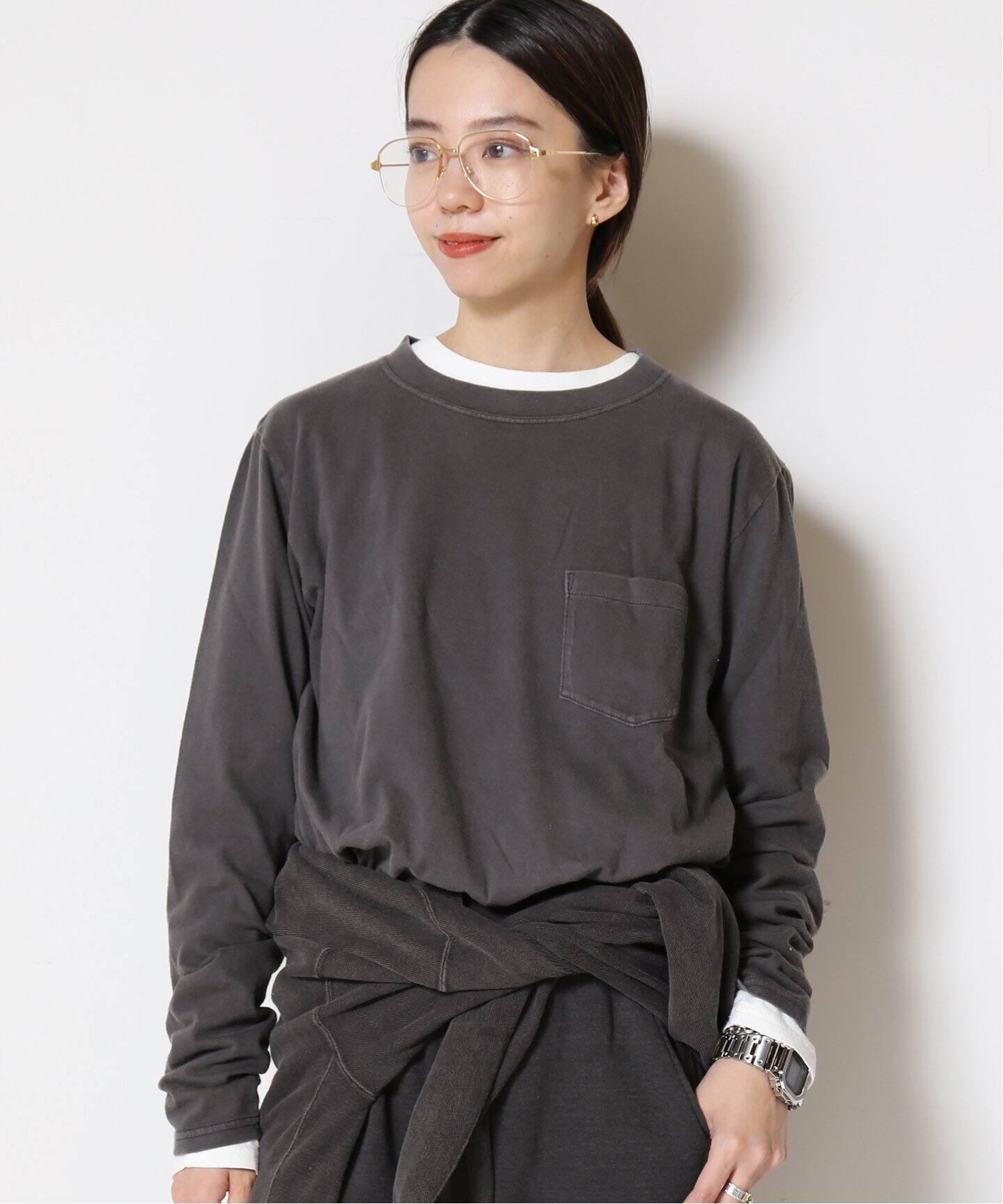 REMI RELIEF/レミレリーフ】ポケツキロンT（Tシャツ／カットソー  