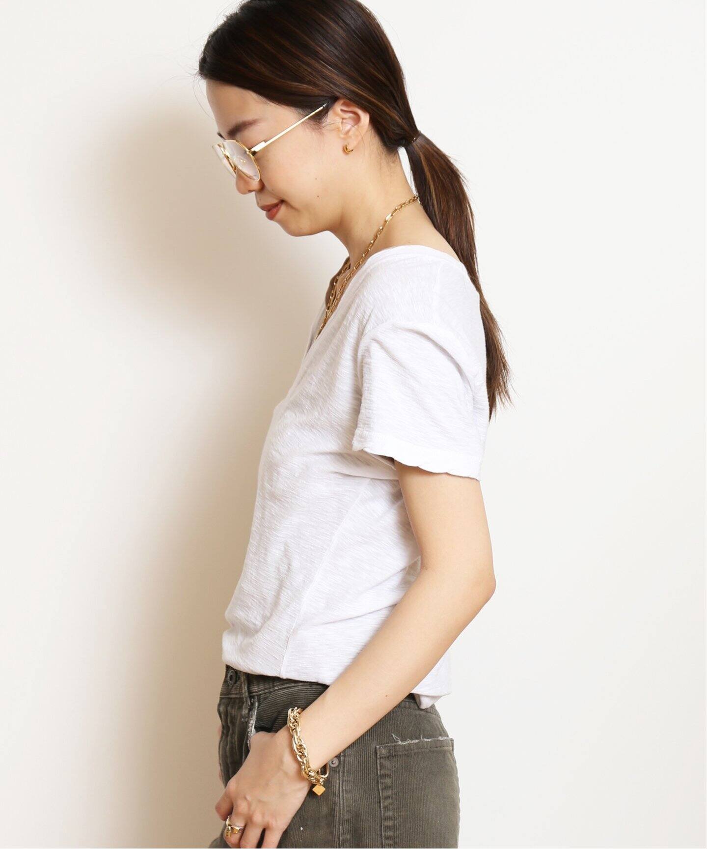 JAMES PERSE/ジェームス パース】CASUAL Tシャツ（WHITE）（Tシャツ 