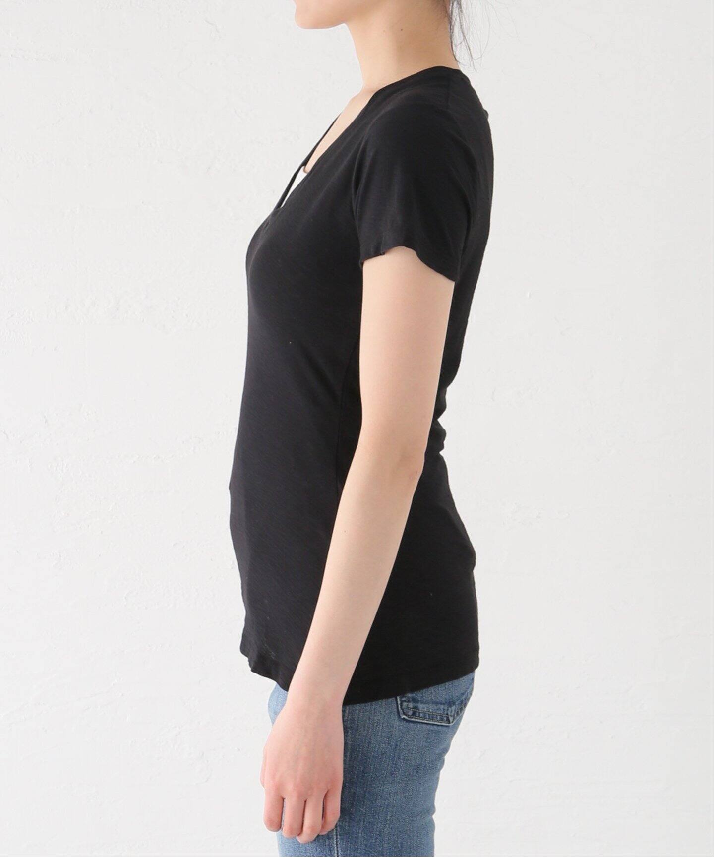 JAMES PERSE/ジェームス パース】CASUAL Tシャツ（BLACK）（Tシャツ  