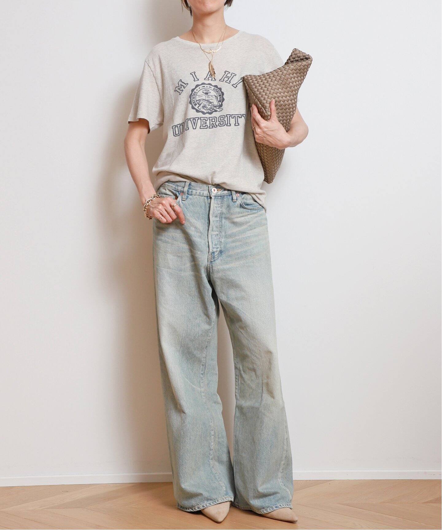 REMI RELIEF/レミレリーフ】MIAHI Tシャツ（Tシャツ／カットソー 