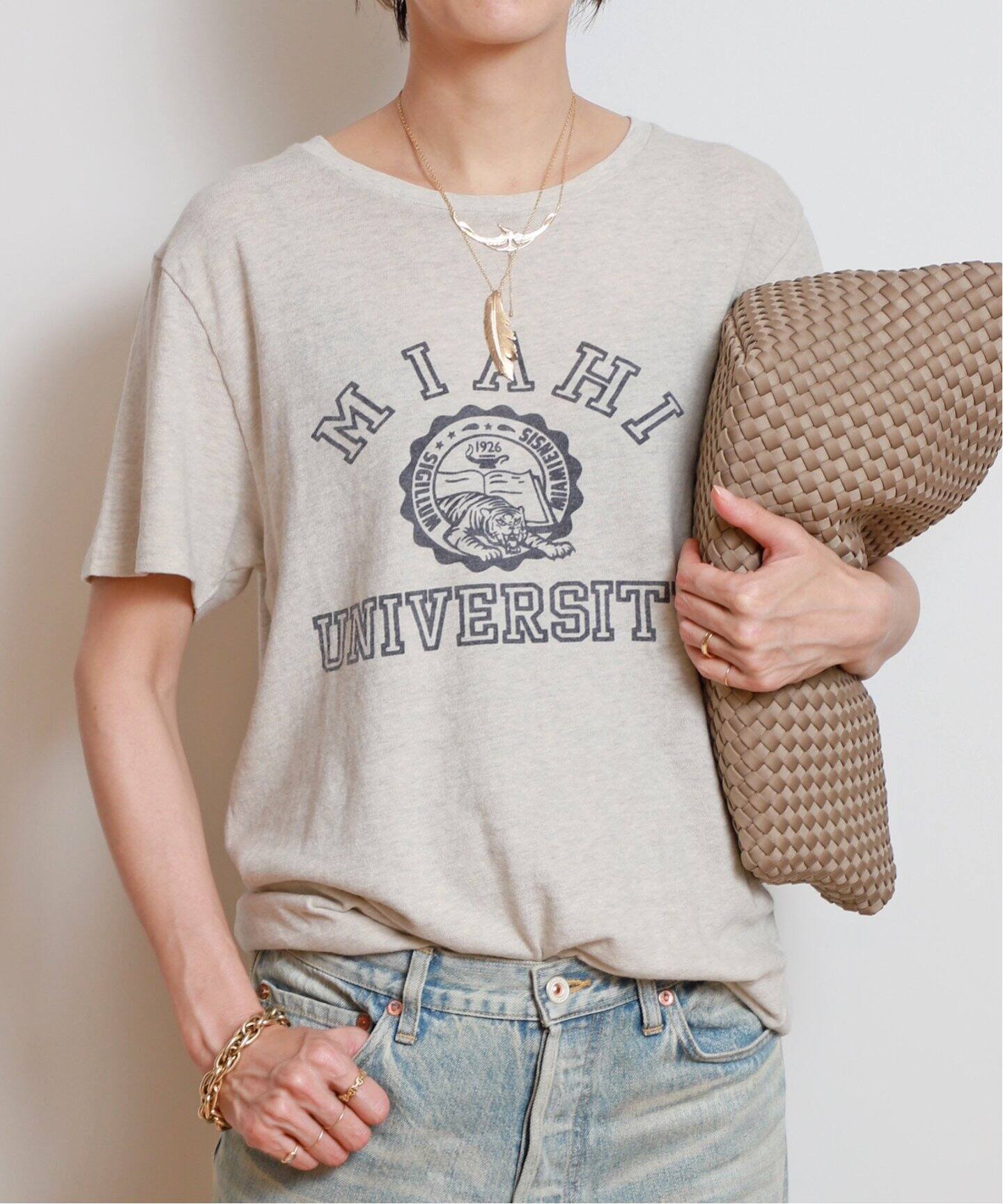 REMI RELIEF/レミレリーフ】MIAHI Tシャツ（Tシャツ／カットソー  