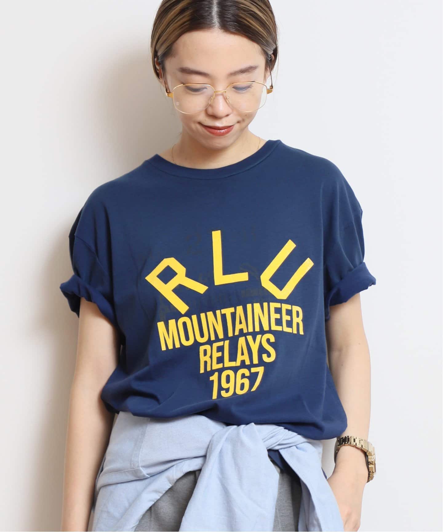 Deuxieme Classe ラルフ ローレン RLU LOGO Tシャツ POLO RALPH LAUREN/ポロ ラルフ ローレン】 RLU LOGO Tシャツ（T