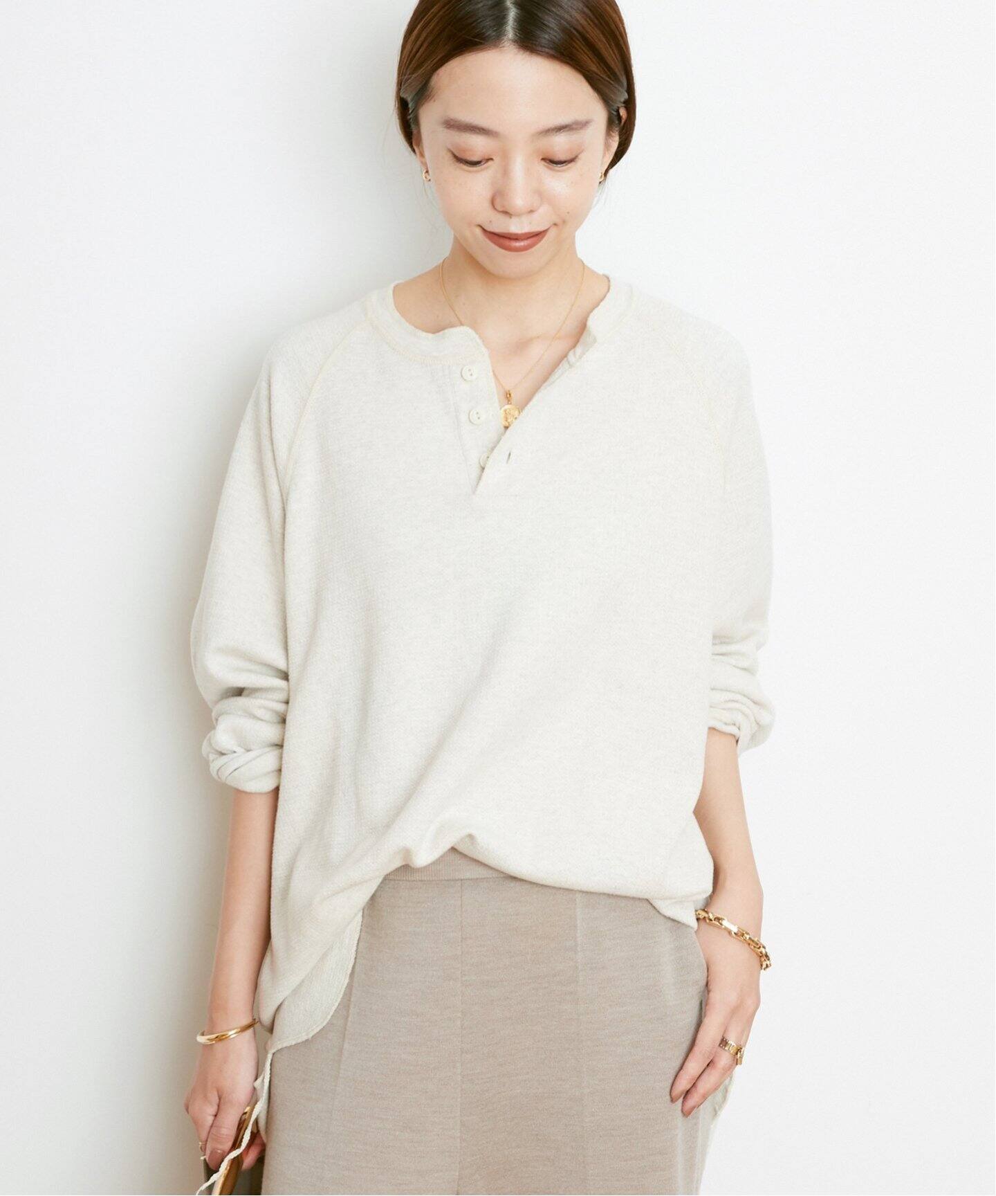 REMI RELIEF/レミレリーフ】 HENLY L/S Tシャツ（Tシャツ／カットソー 