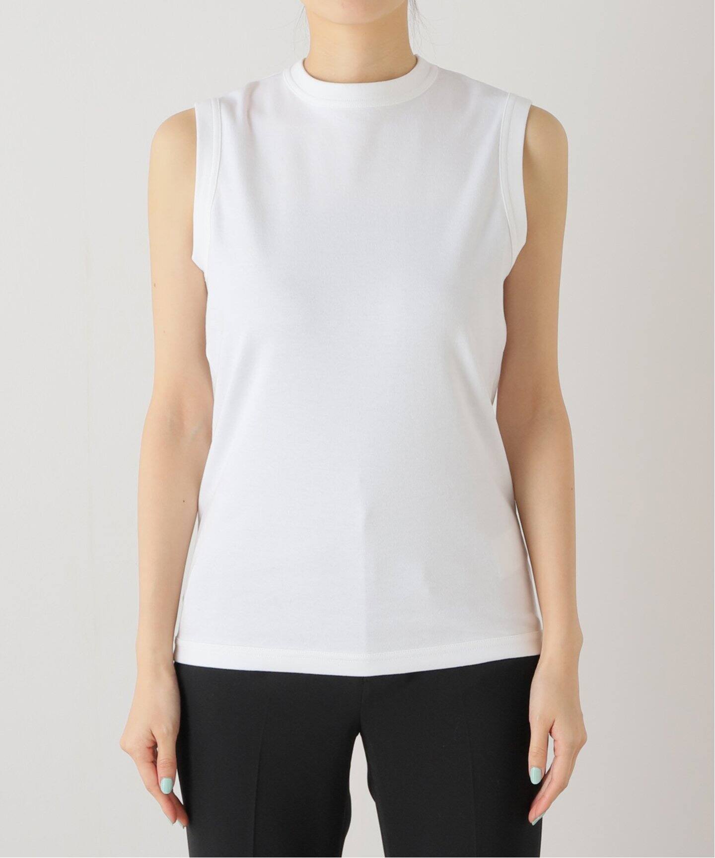 MADISONBLUE/マディソンブルー】CREW NECK SLEEVELESS Tシャツ（T  