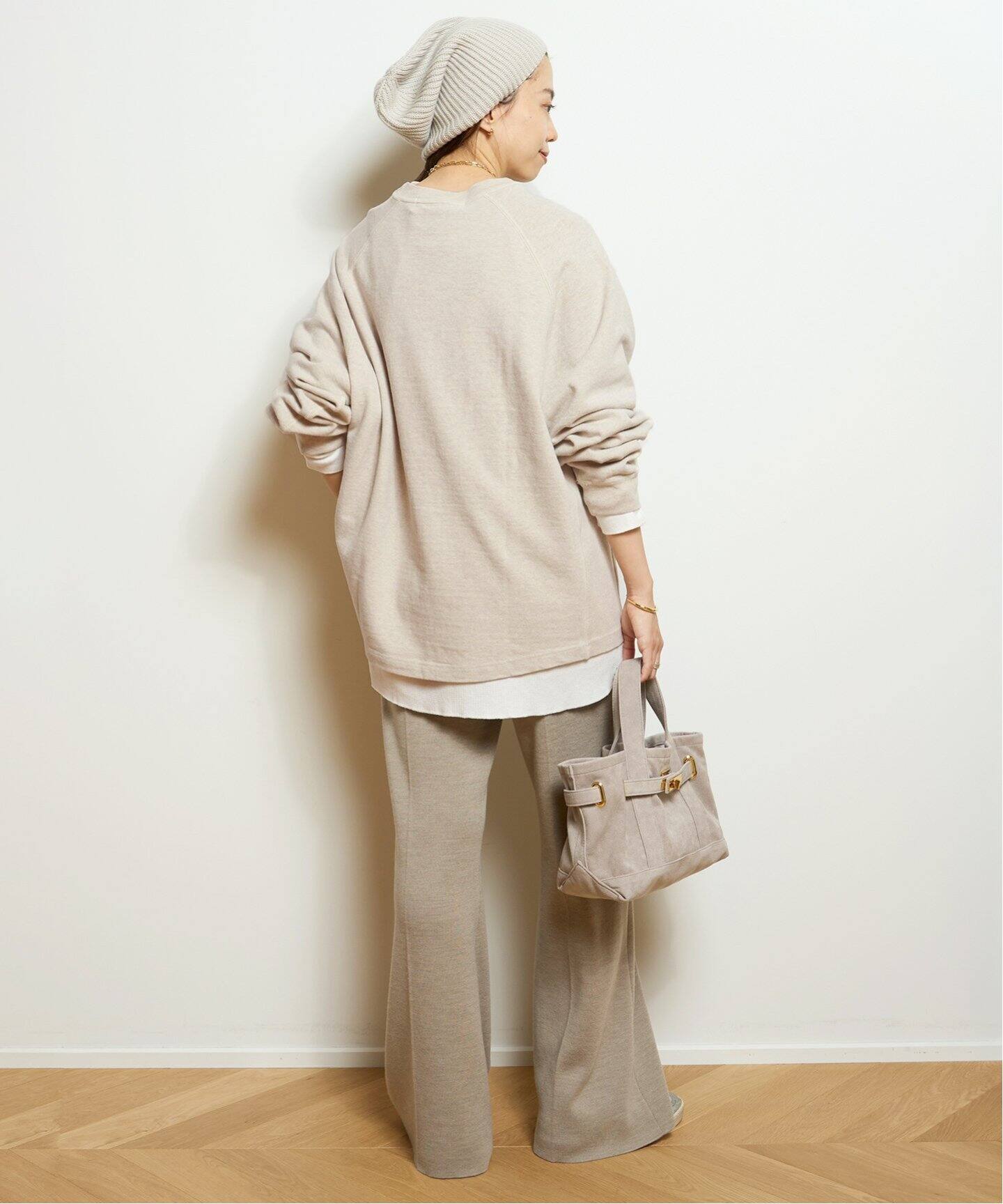 REMI RELIEF/レミレリーフ】 FOOTBALL RAGLAN L/S Tシャツ(oatmeal 