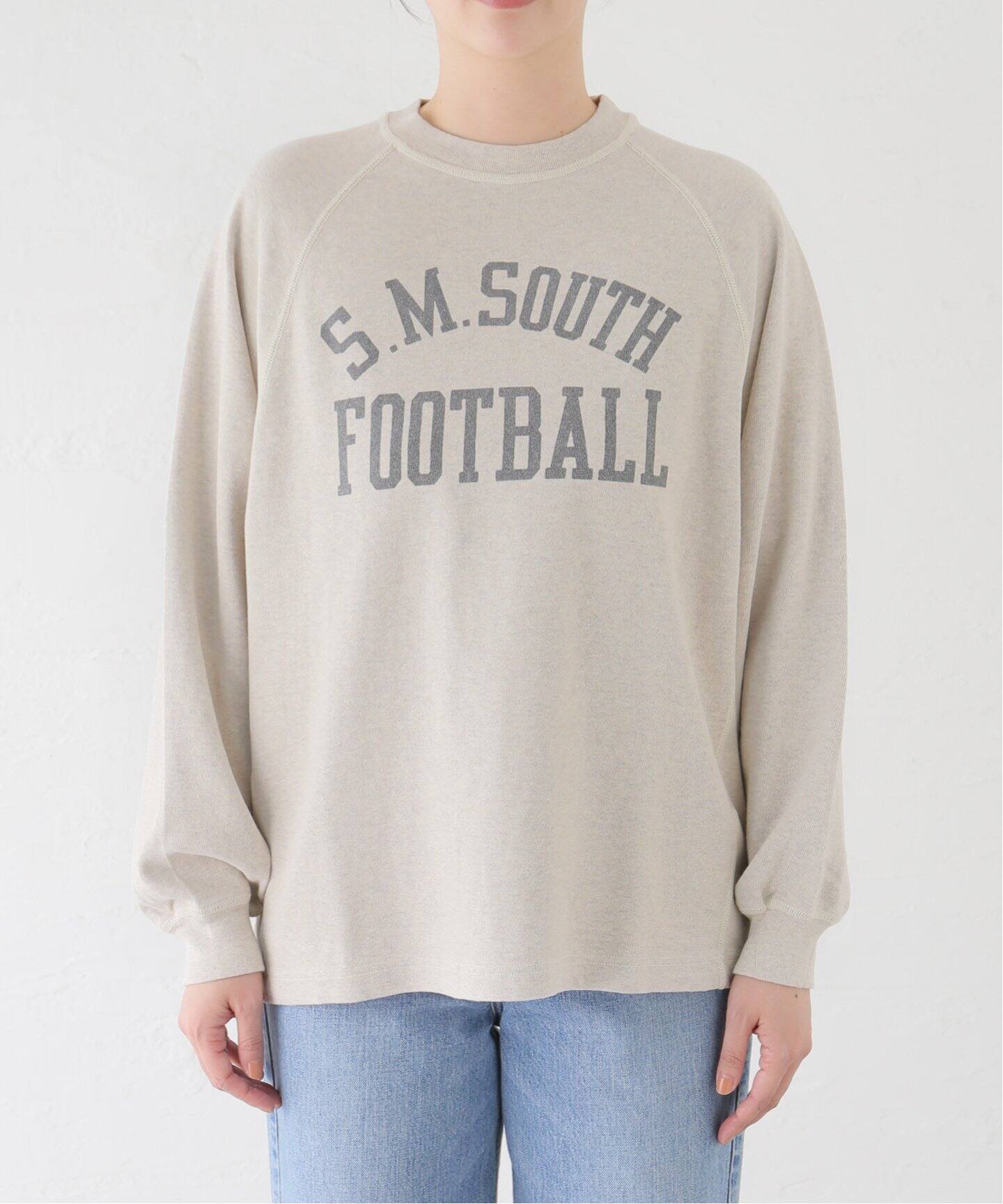 REMI RELIEF/レミレリーフ】 FOOTBALL RAGLAN L/S Tシャツ(oatmeal  