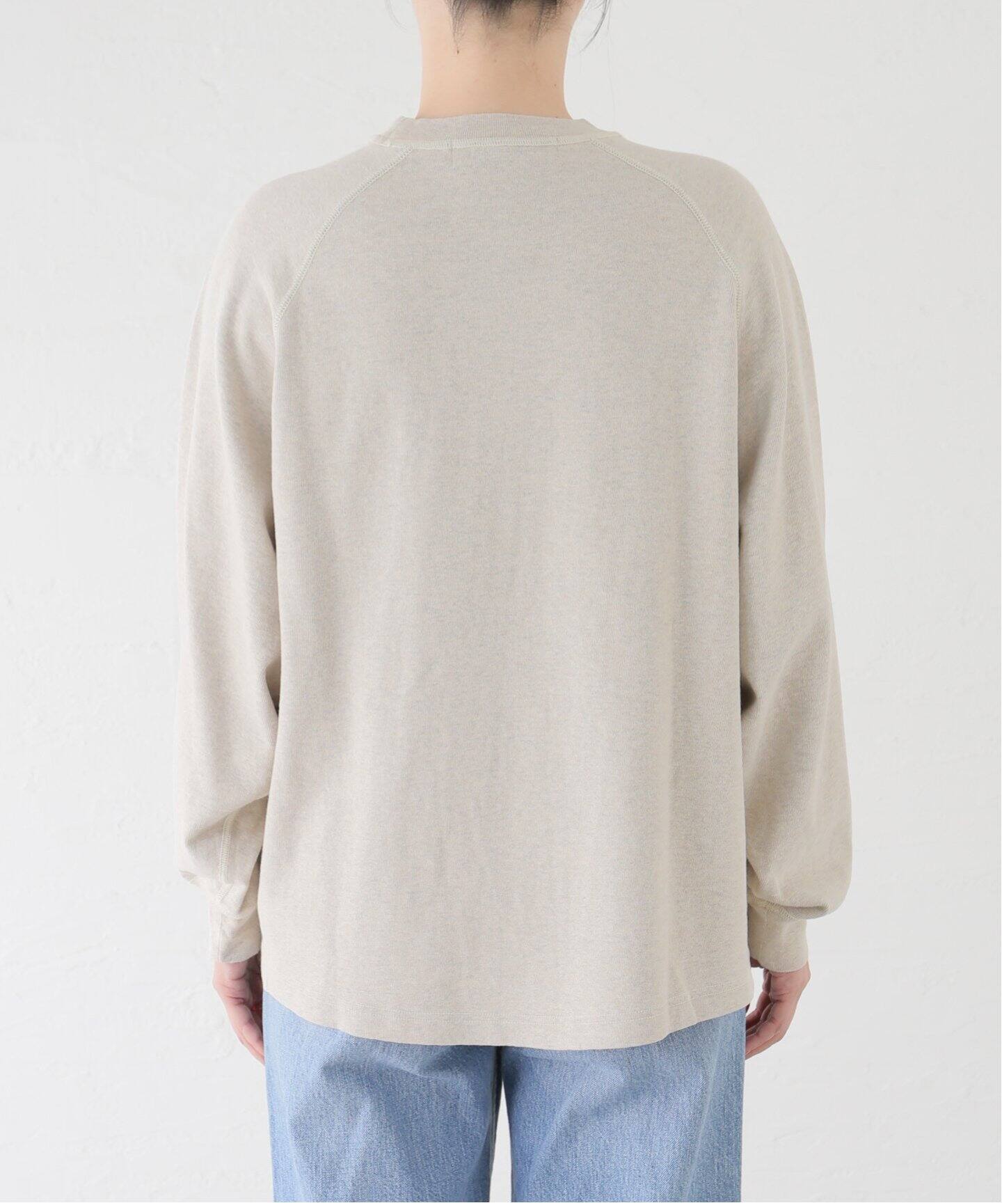 REMI RELIEF/レミレリーフ】 FOOTBALL RAGLAN L/S Tシャツ(oatmeal 