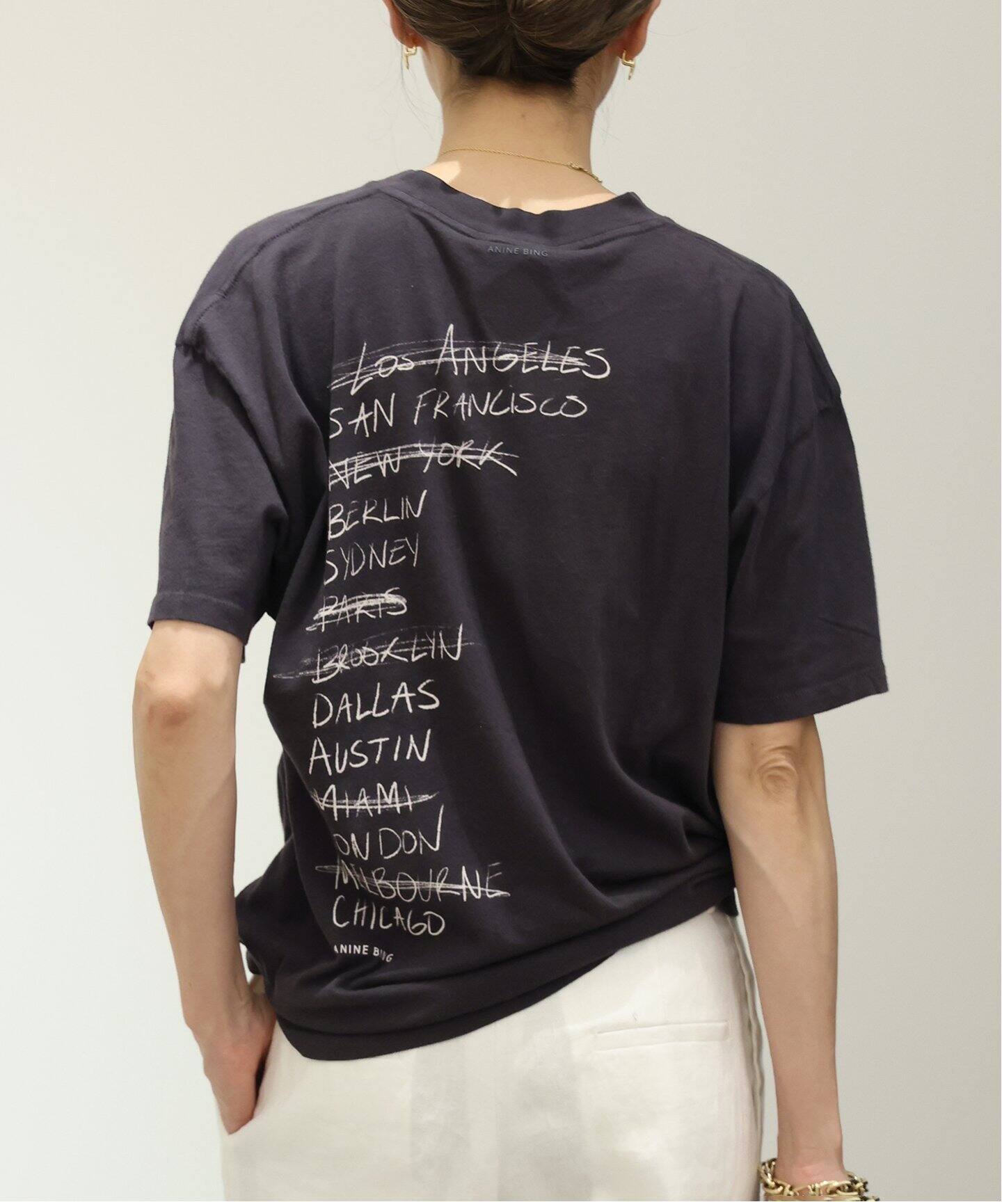 ANINE BING アニービンおしゃれTシャツ 