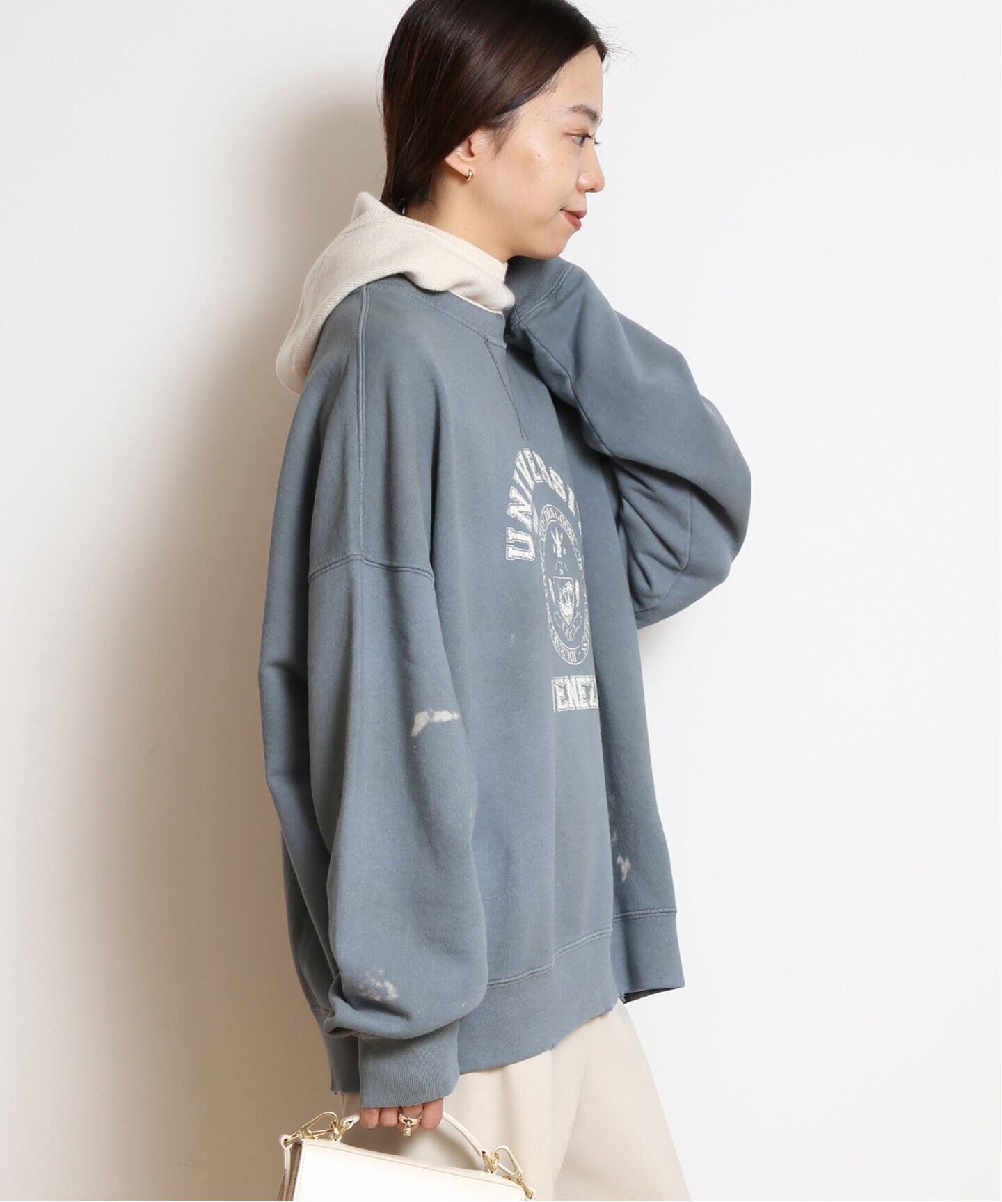 GOLDEN GOOSE / ゴールデングース】UNISEX CREW NECK COLLEGE 