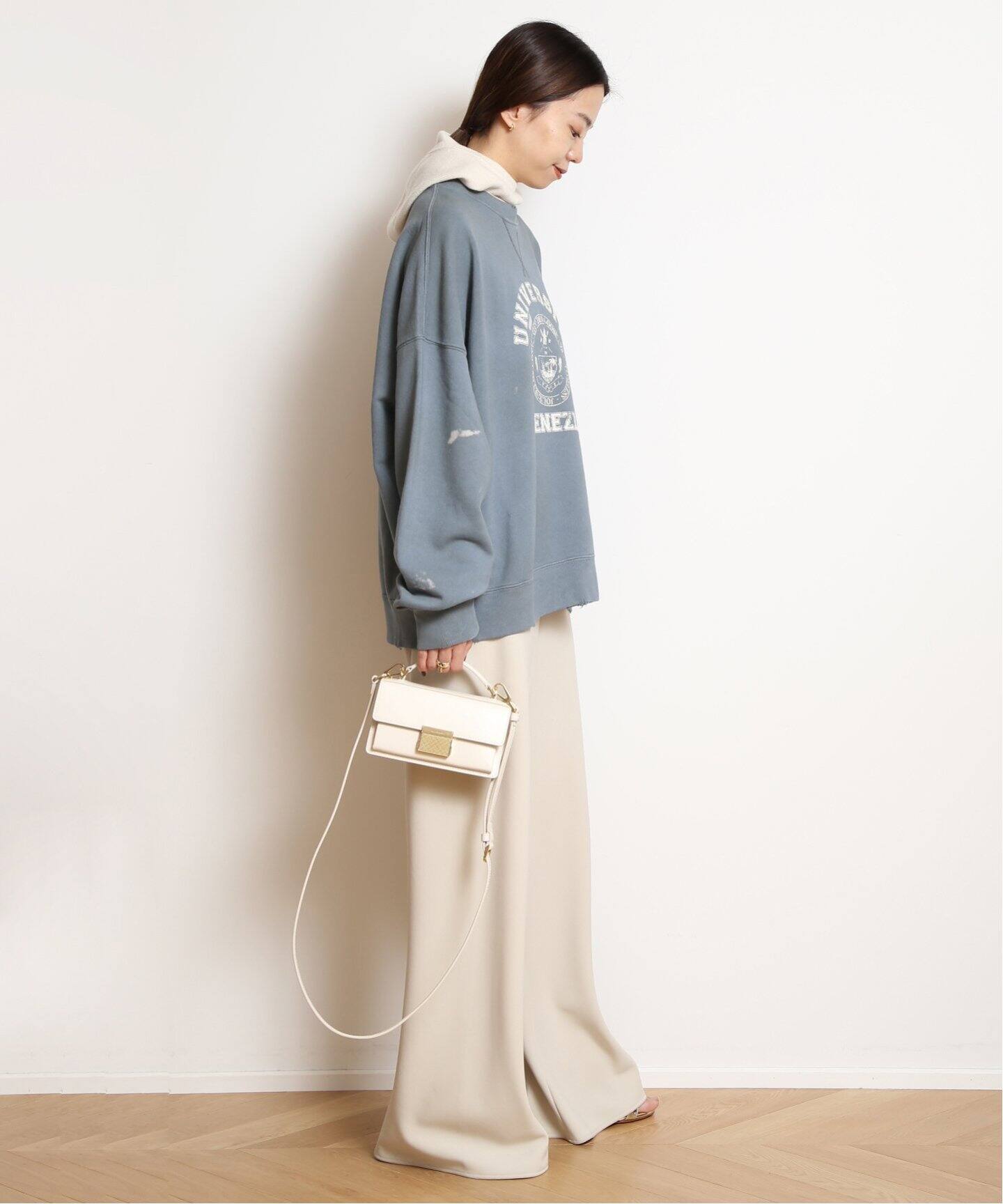 GOLDEN GOOSE / ゴールデングース】UNISEX CREW NECK COLLEGE 