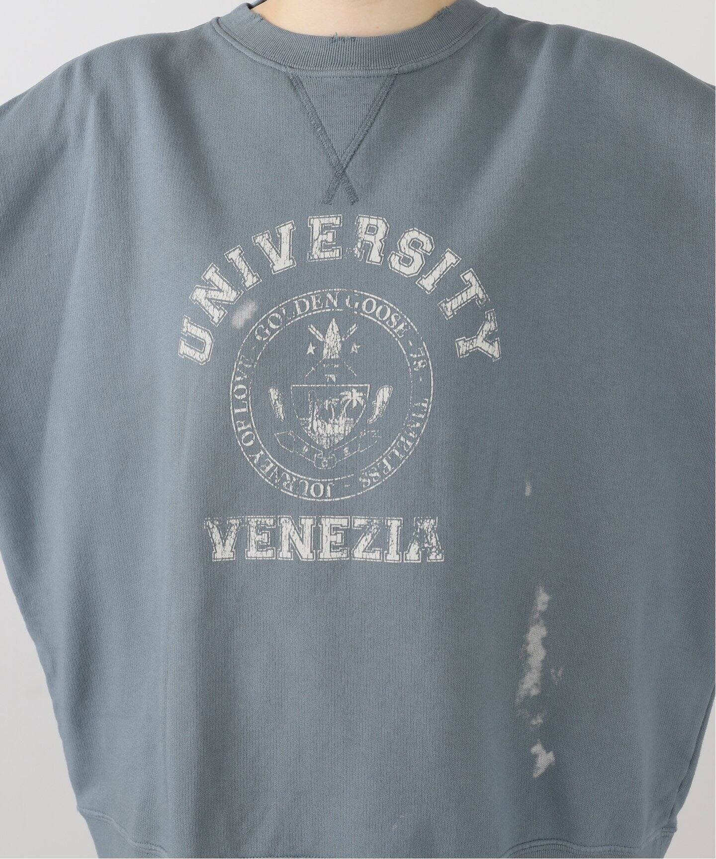 GOLDEN GOOSE / ゴールデングース】UNISEX CREW NECK COLLEGE 