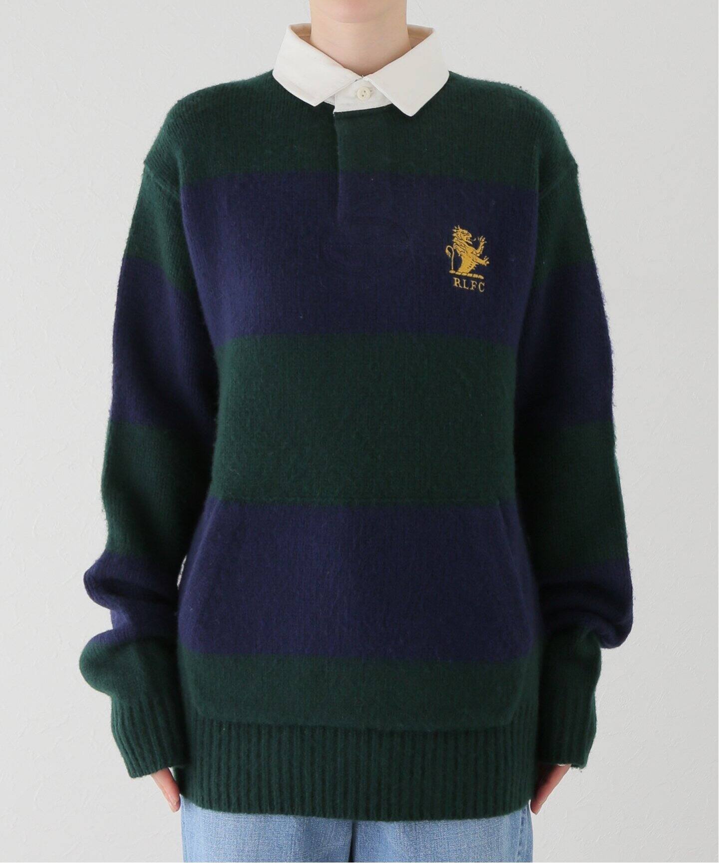 RALPH LAUREN/ラルフローレン】LSRUGBY プルオーバー（ニット 