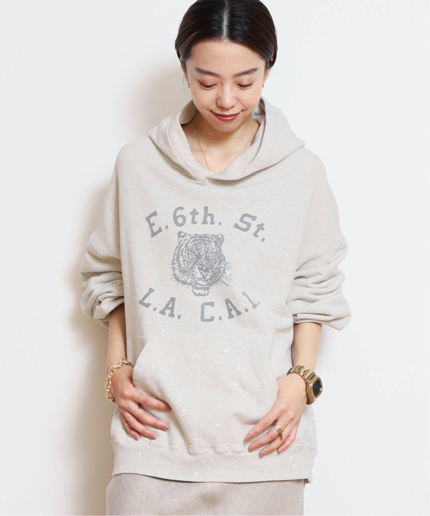 REMI RELIEF/レミレリーフ】L.A.C.A.L. TIGER フーディー（スウェット  