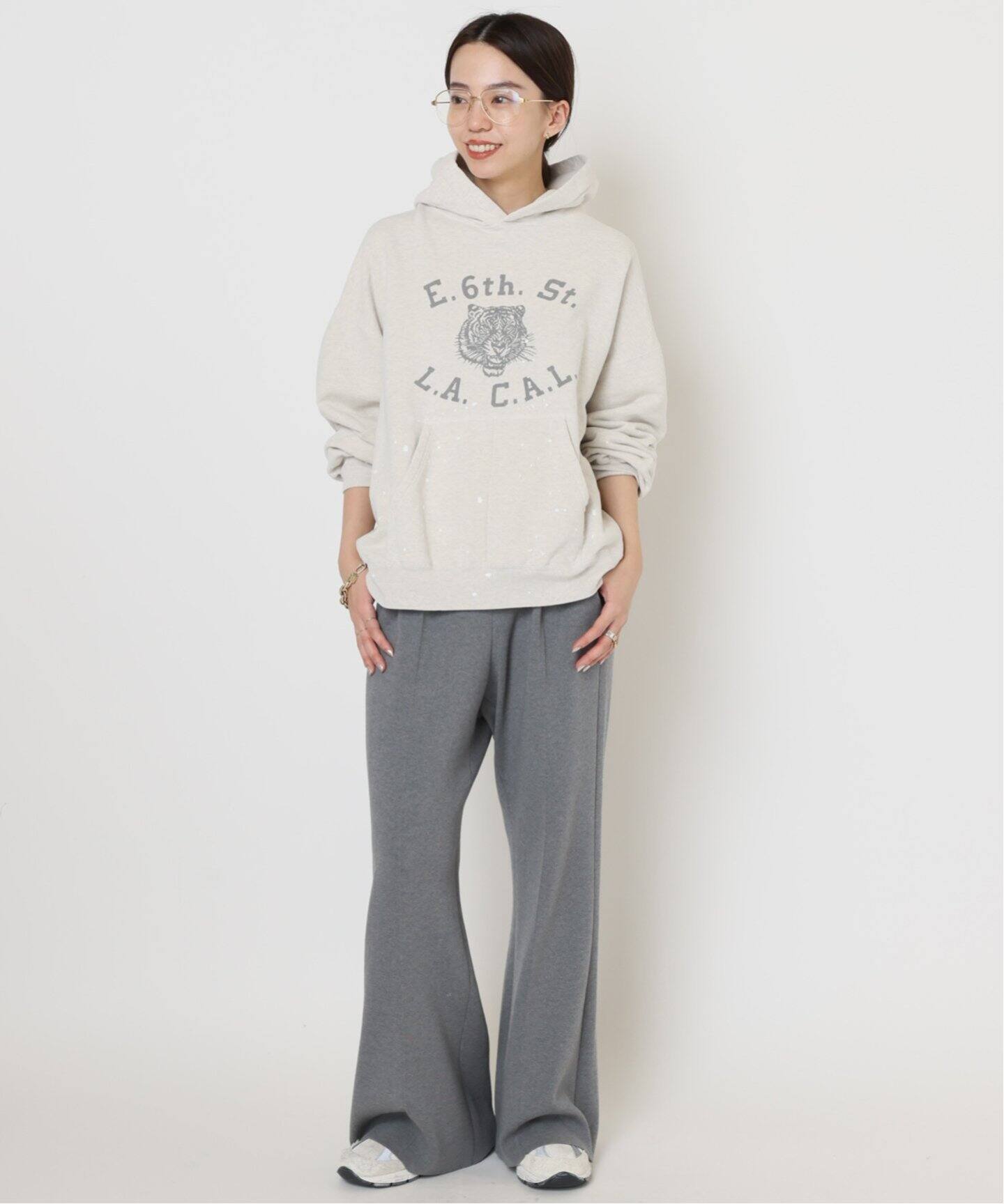 REMI RELIEF/レミレリーフ】L.A.C.A.L. TIGER フーディー（スウェット  