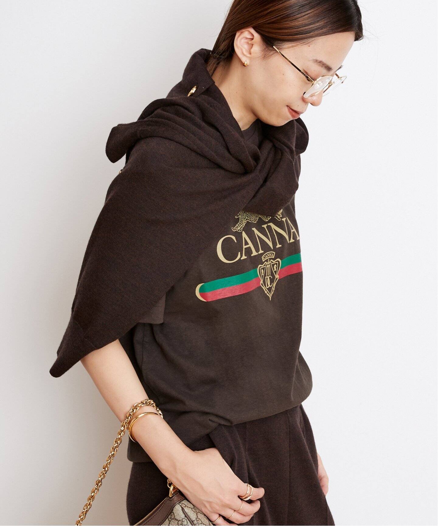 AMERICANA/アメリカーナ】CANNA Tシャツ（Tシャツ／カットソー）｜MUSE 