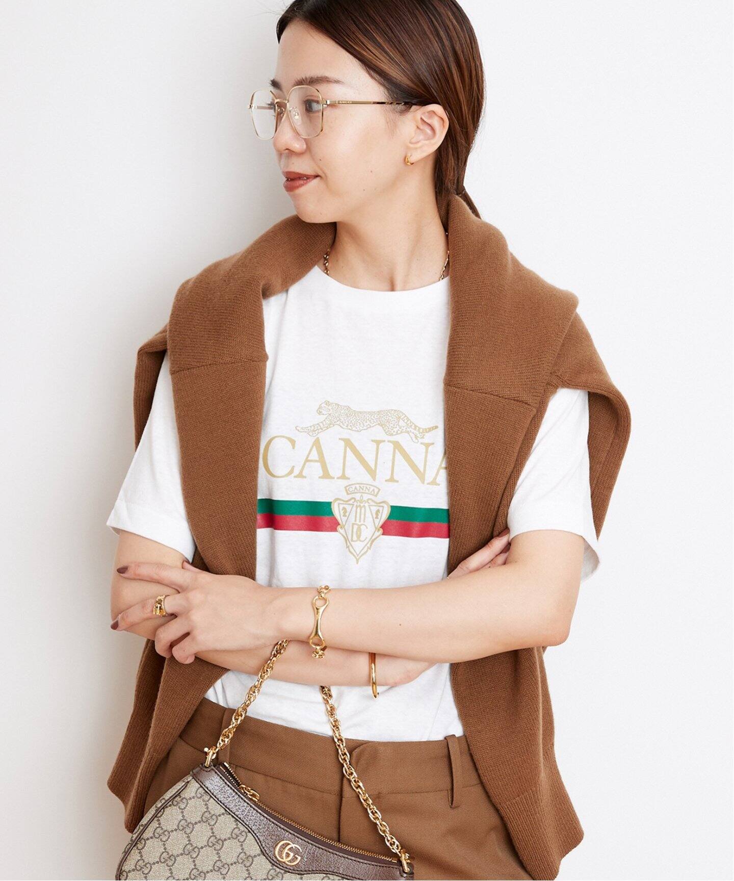AMERICANA/アメリカーナ】CANNA Tシャツ（Tシャツ／カットソー）｜MUSE  
