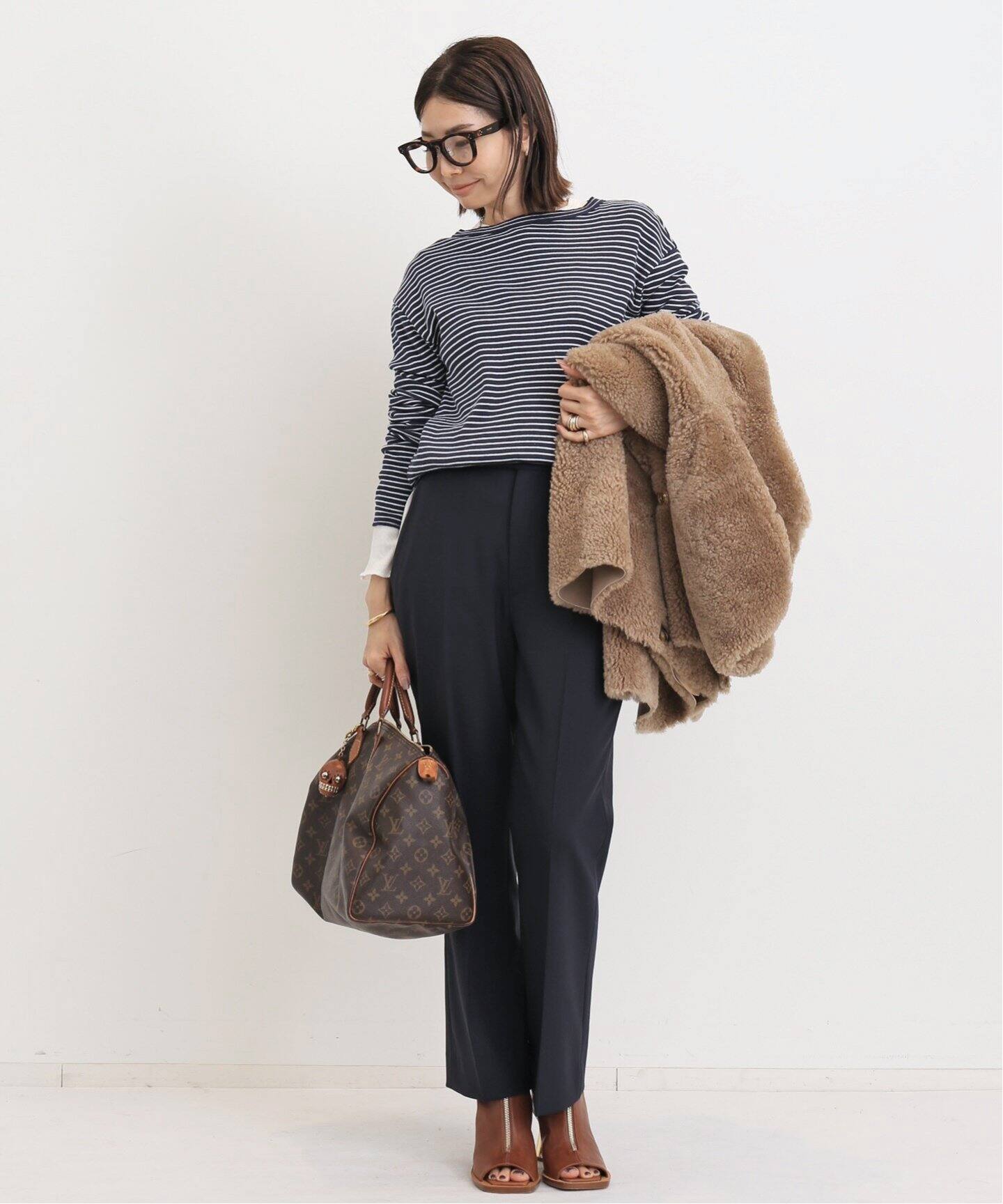 RIB LONGSLEEVE T-SHIRT（Tシャツ／カットソー）｜L'Appartement