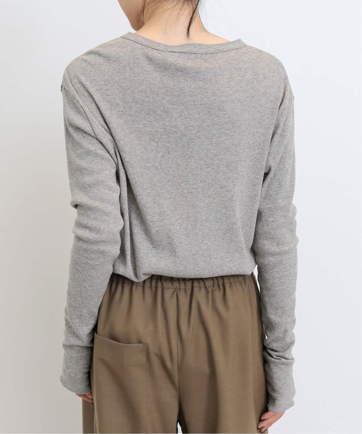 L'Appartement RIB LONGSLEEVE T SHIRT