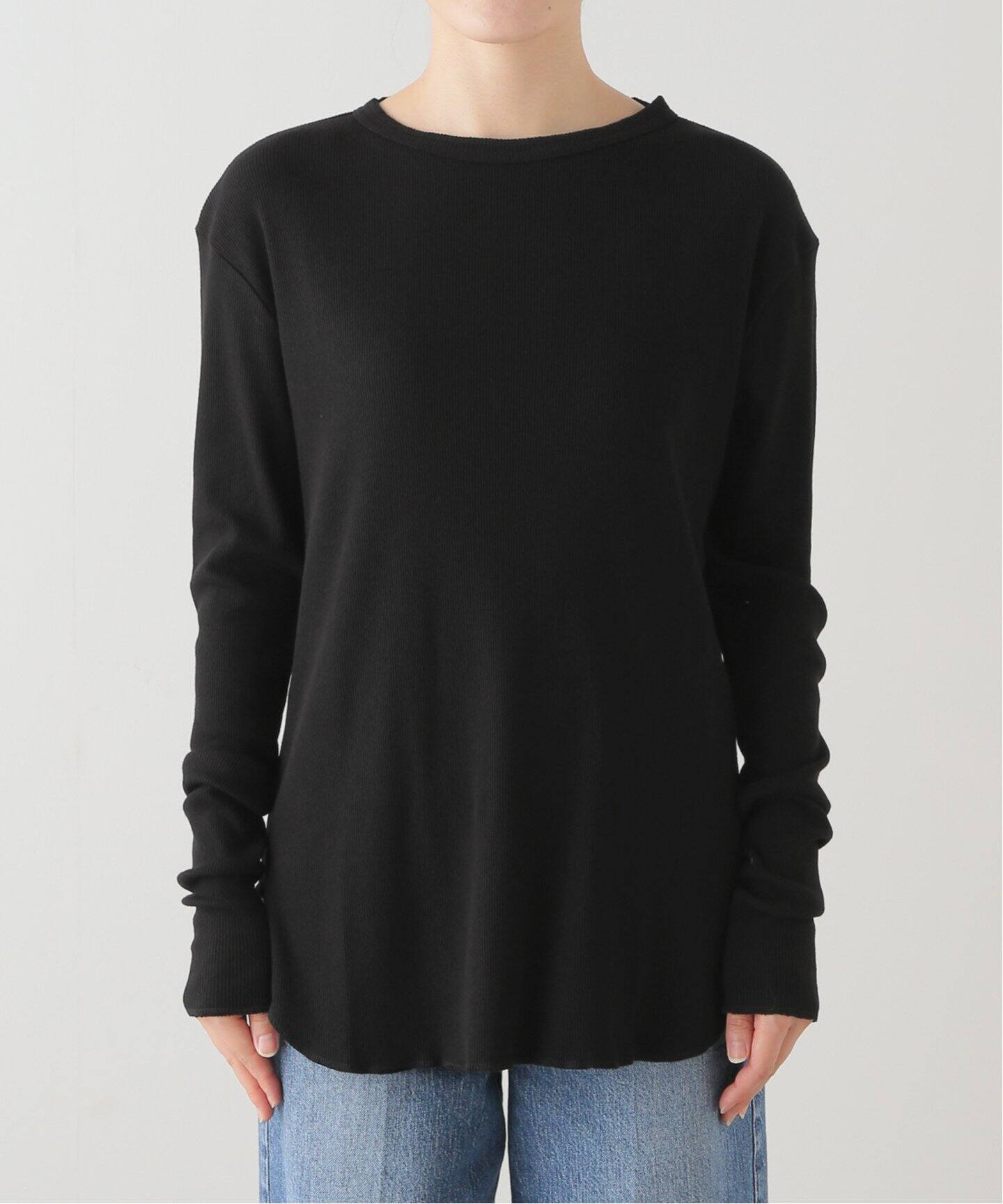 トップス L'Appartement RIB LONGSLEEVE T-SHIRT RIB LONGSLEEVE T-SHIRT（Tシャツ／カットソー）｜L'Appartement