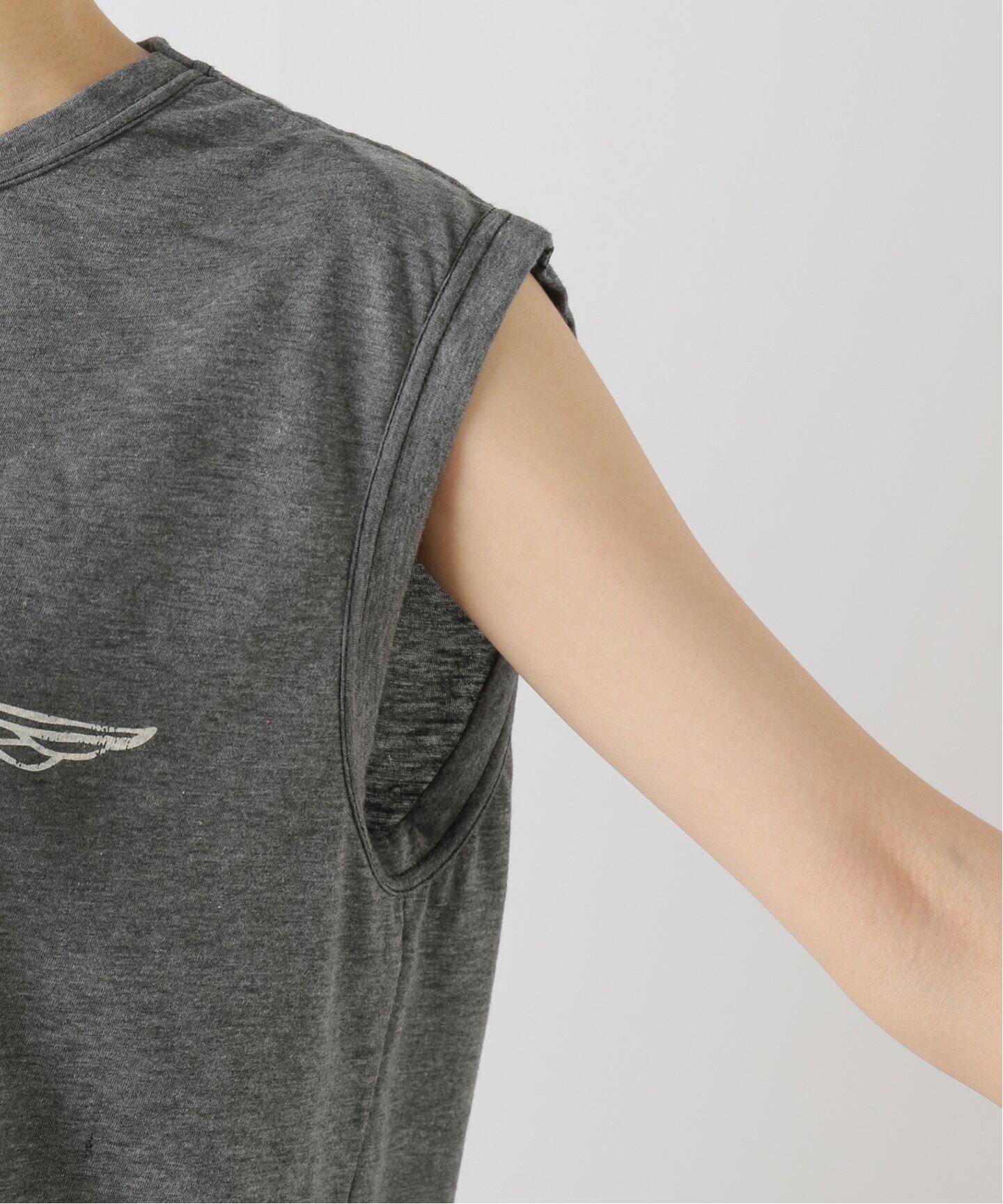 STAMMBAUM/シュタンバウム】 NO SLEEVE TOPS（Tシャツ／カットソー 