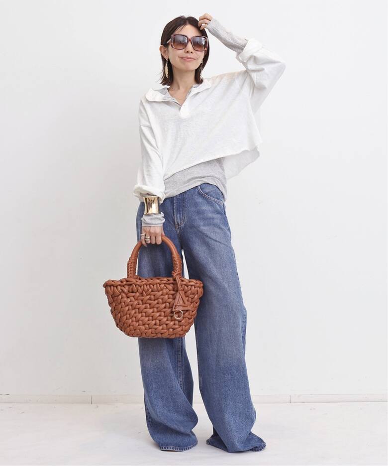 GOOD GRIEF!/グッド グリーフ】 HENLEY SHORT TOP（Tシャツ 