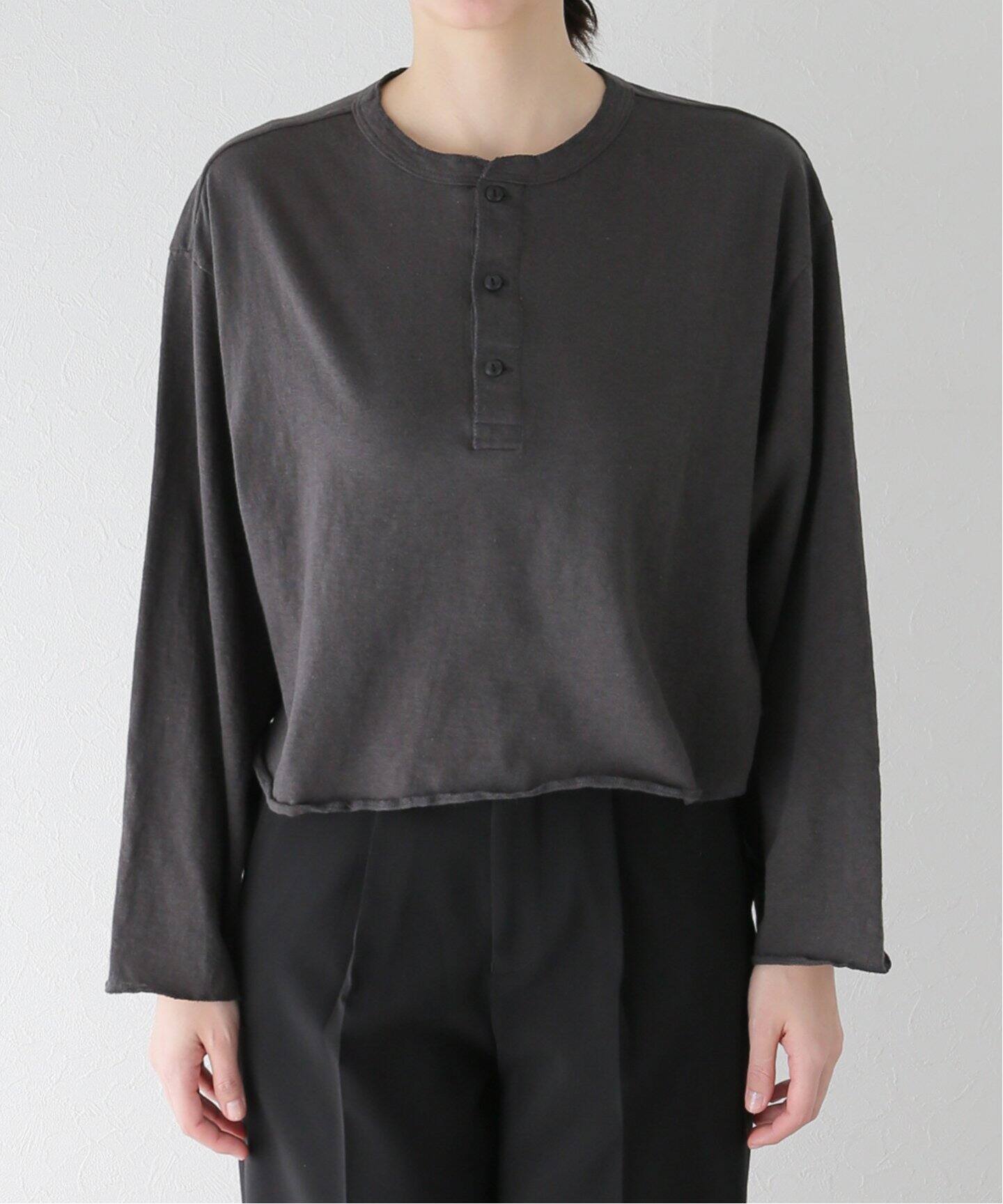 GOOD GRIEF!/グッド グリーフ】 HENLEY SHORT TOP（Tシャツ 