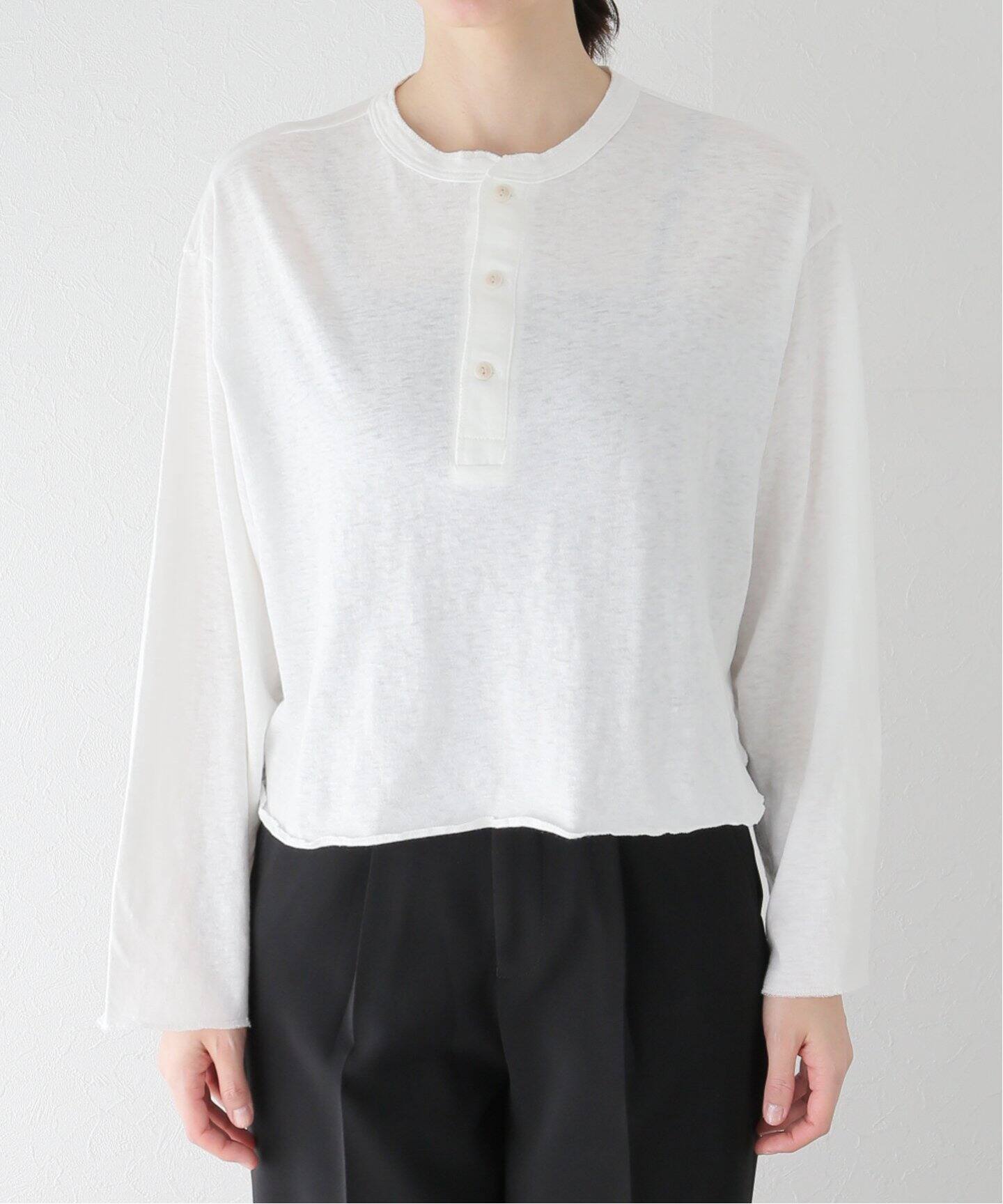 GOOD GRIEF!/グッド グリーフ】 HENLEY SHORT TOP（Tシャツ 