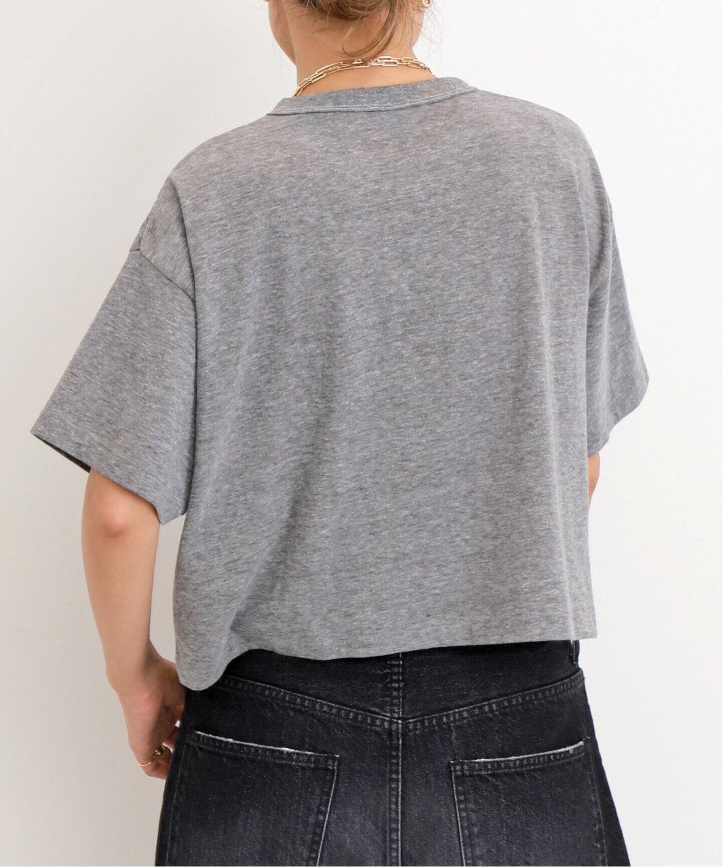 STAMMBAUM/シュタンバウム】 CROPPED TEE（Tシャツ／カットソー）｜L  
