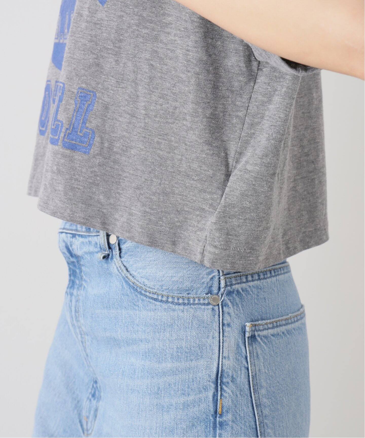 STAMMBAUM/シュタンバウム】 CROPPED TEE（Tシャツ／カットソー）｜L  