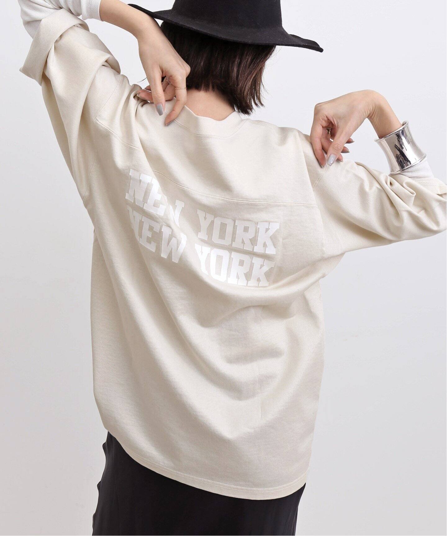 GOOD GRIEF!/グッドグリーフ】 CRACKED PRINT FOOTBALL TEE（Tシャツ 