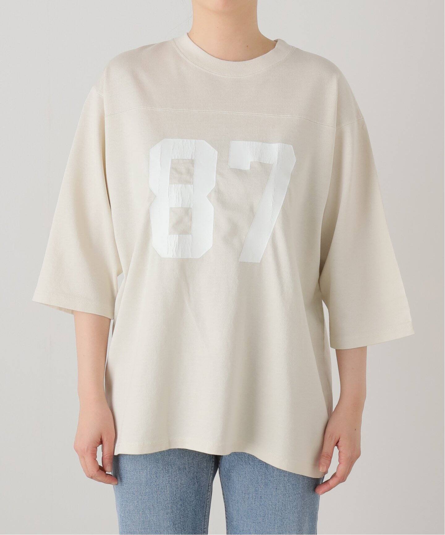 GOOD GRIEF!/グッドグリーフ】 CRACKED PRINT FOOTBALL TEE（Tシャツ  