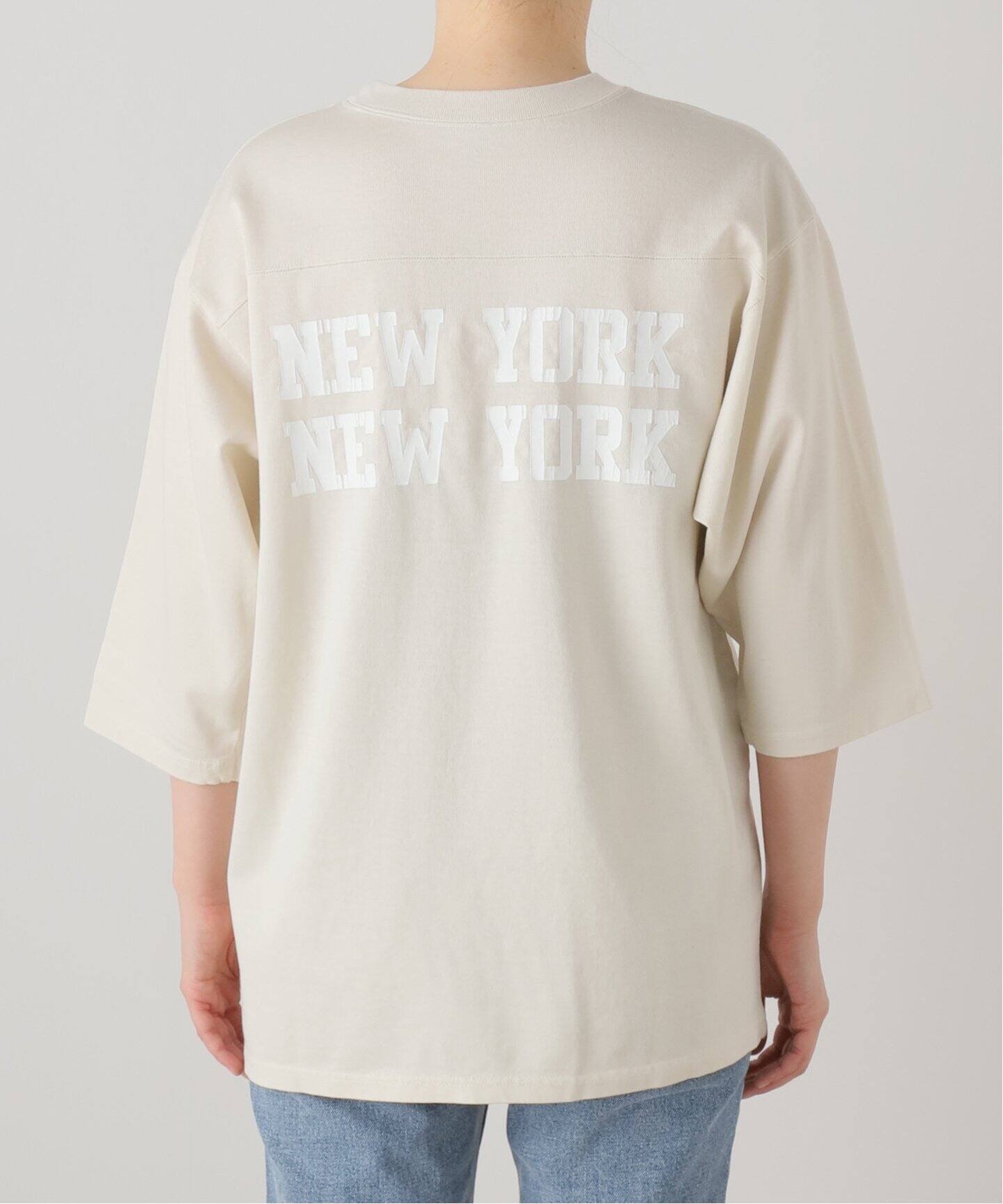 GOOD GRIEF!/グッドグリーフ】 CRACKED PRINT FOOTBALL TEE（Tシャツ 