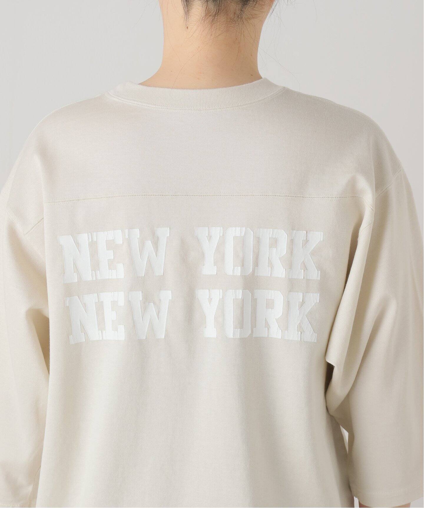 GOOD GRIEF!/グッドグリーフ】 CRACKED PRINT FOOTBALL TEE（Tシャツ 