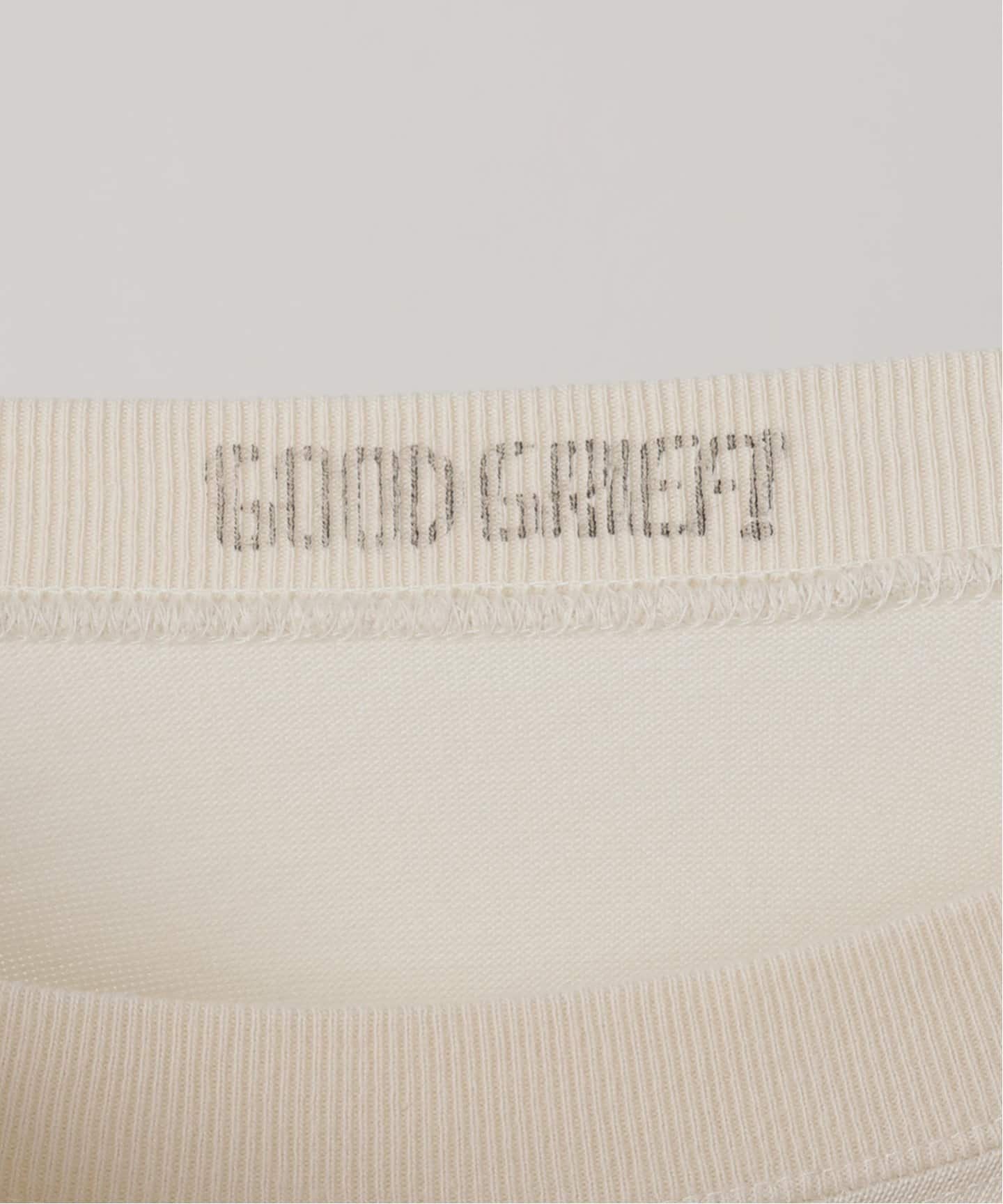 GOOD GRIEF!/グッドグリーフ】 CRACKED PRINT FOOTBALL TEE（T