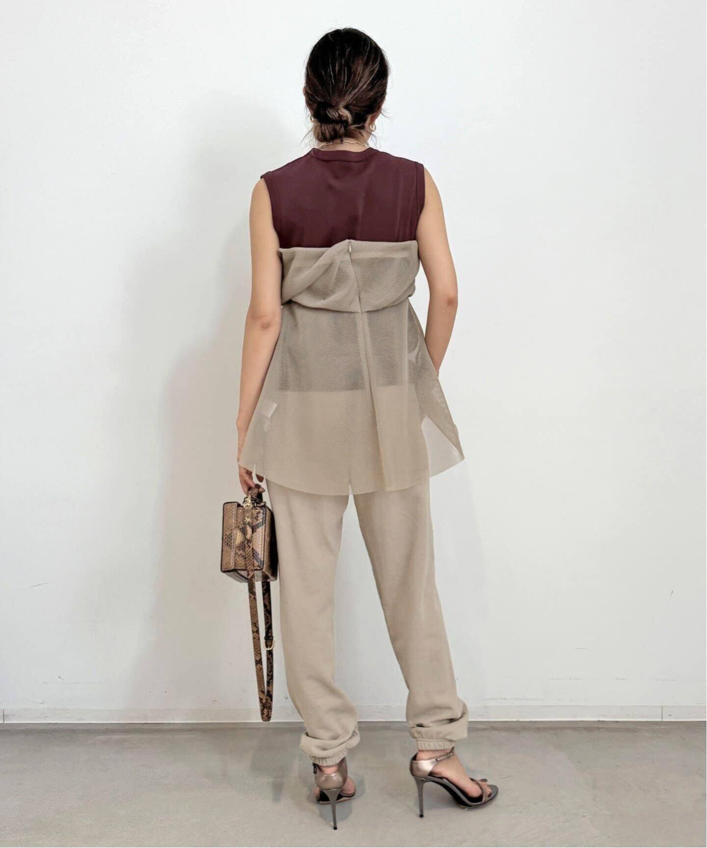 GOOD GRIEF!/グッド グリーフ】 CREW NECK NO SLEEVE TOP（Tシャツ  