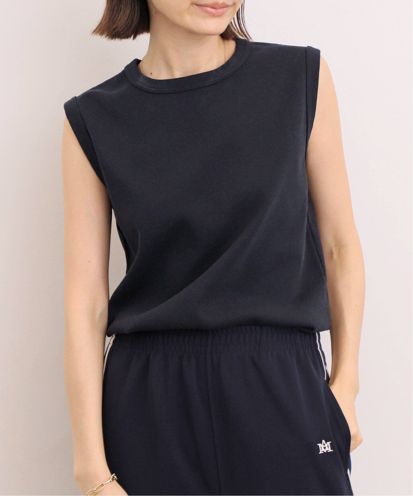 GOOD GRIEF!/グッド グリーフ】 CREW NECK NO SLEEVE TOP（Tシャツ  