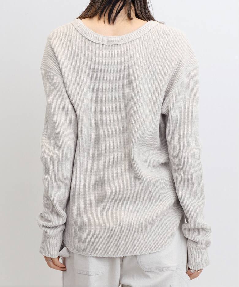 GOOD GRIEF!/グッドグリーフ】 SFSC PRINTED HENLEY NECK TOP（Tシャツ 