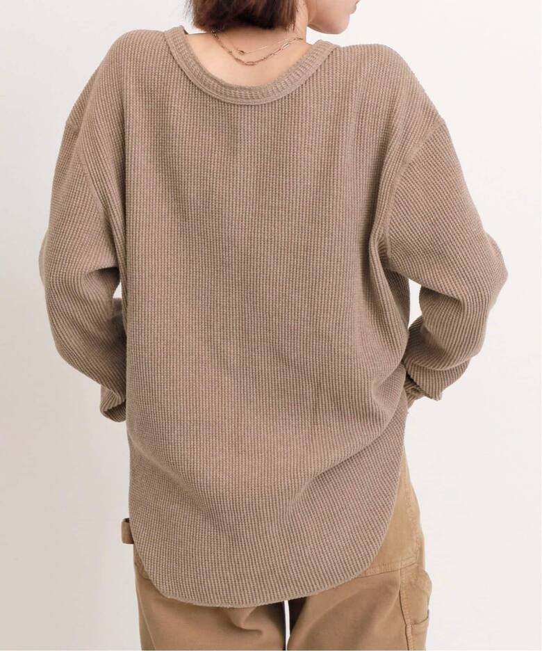 GOOD GRIEF!/グッドグリーフ】 SFSC PRINTED HENLEY NECK TOP（Tシャツ 