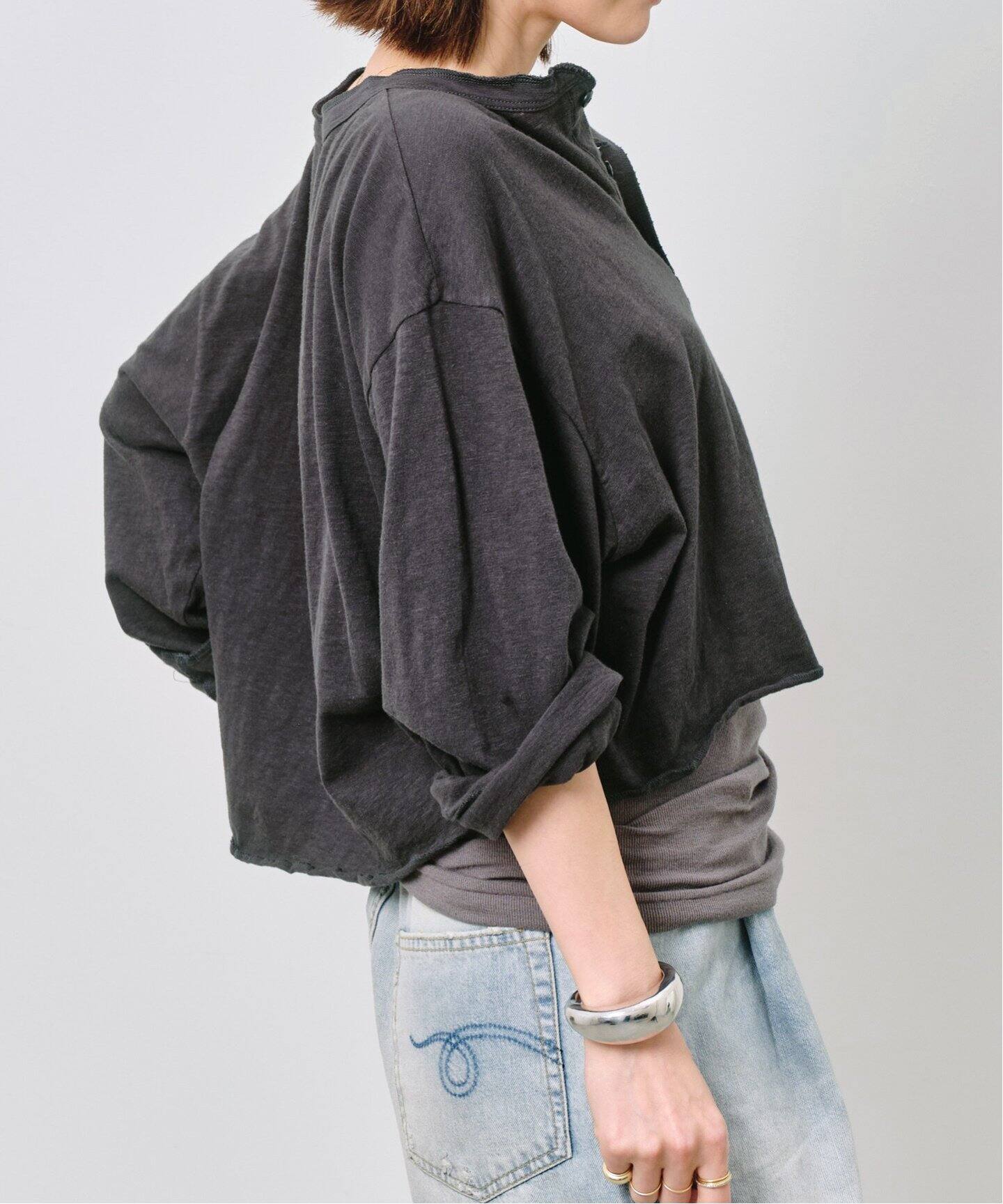 GOOD GRIEF!/グッド グリーフ】 HENLEY SHORT TOP（Tシャツ 