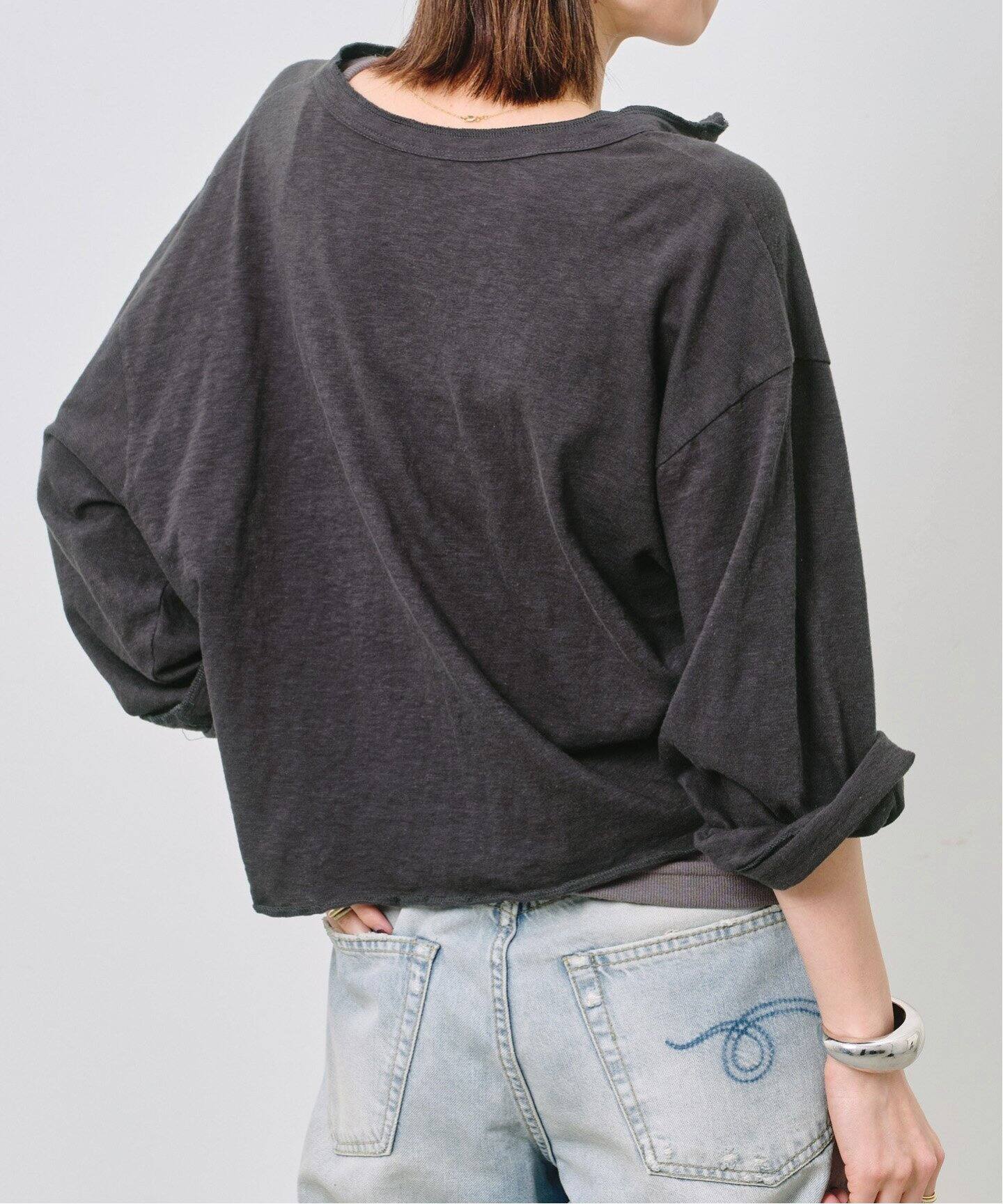 GOOD GRIEF!/グッド グリーフ】 HENLEY SHORT TOP（Tシャツ 